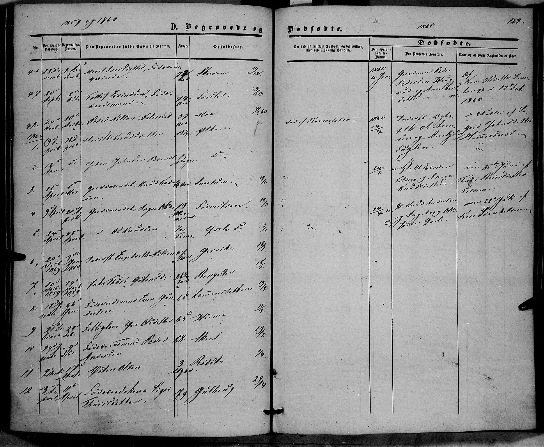 Vestre Slidre prestekontor, SAH/PREST-136/H/Ha/Haa/L0002: Parish register (official) no. 2, 1856-1864, p. 183