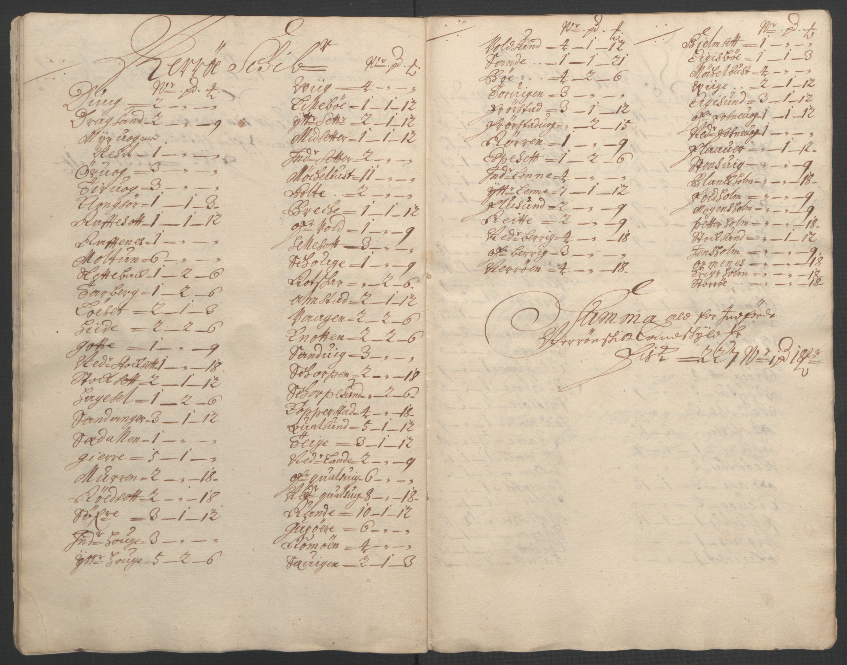 Rentekammeret inntil 1814, Reviderte regnskaper, Fogderegnskap, AV/RA-EA-4092/R54/L3554: Fogderegnskap Sunnmøre, 1691-1693, p. 395