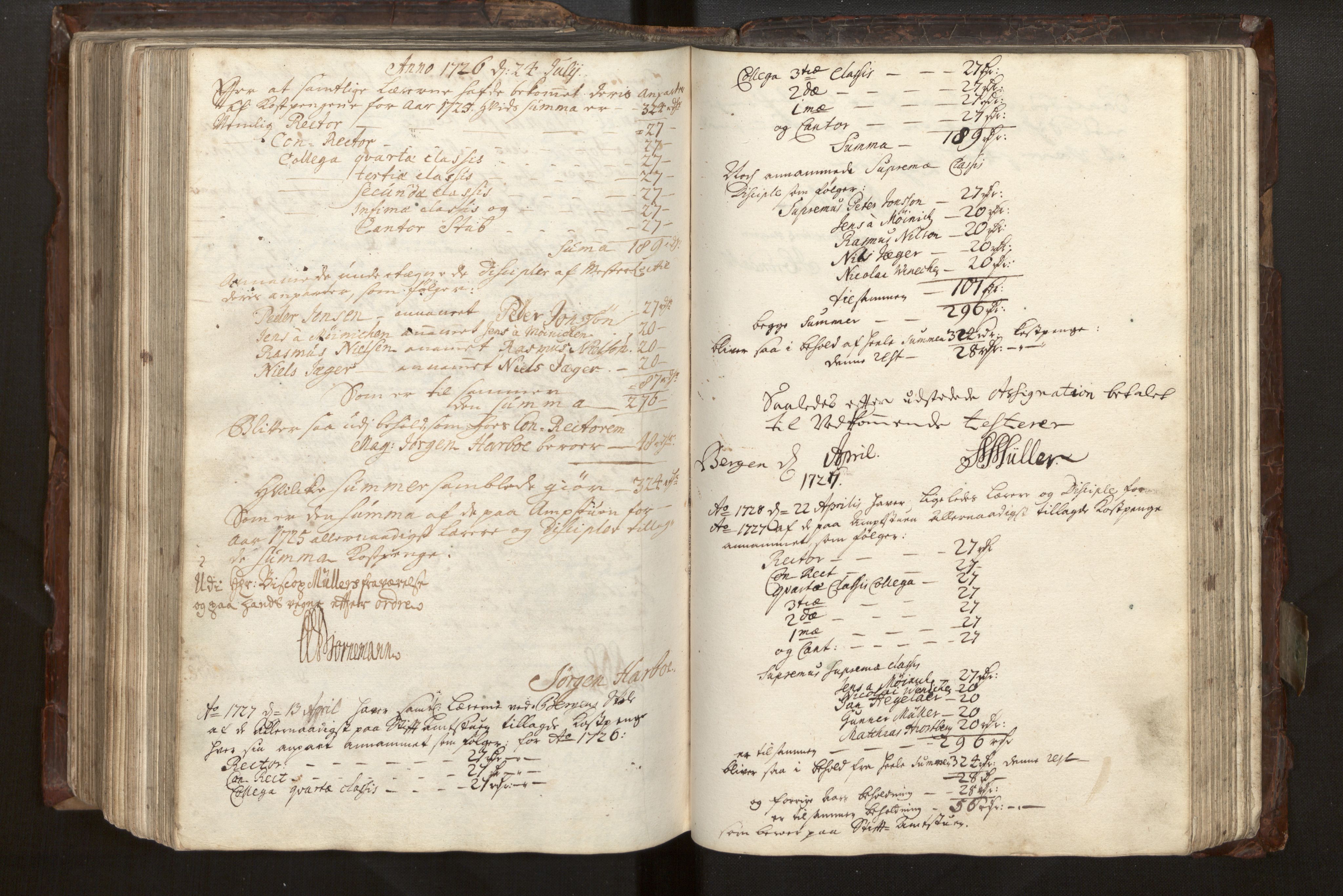 Bjørgvin biskop, AV/SAB-A-5601/Ga/L0014: Jordebøker for geistleg gods og andre rekneskapsprotokollar, 1609-1737