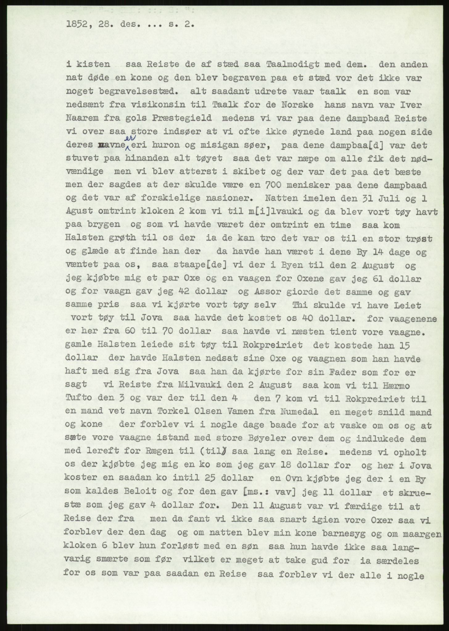 Samlinger til kildeutgivelse, Amerikabrevene, AV/RA-EA-4057/F/L0019: Innlån fra Buskerud: Fonnem - Kristoffersen, 1838-1914, p. 17