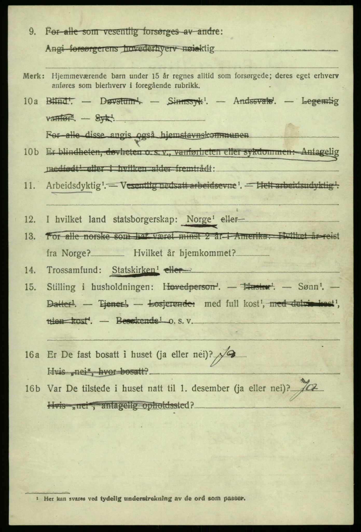 SAB, 1920 census for Laksevåg, 1920, p. 5225