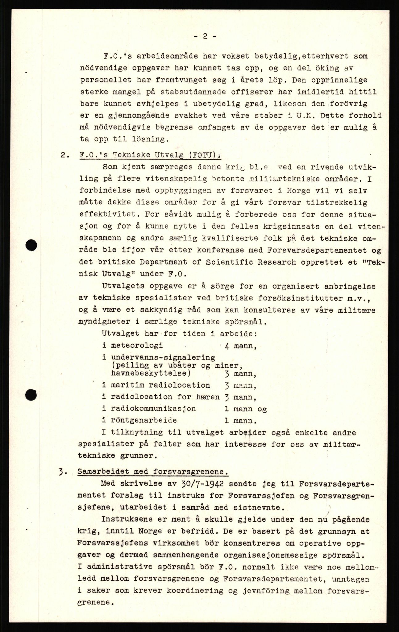 Forsvaret, Forsvarets krigshistoriske avdeling, AV/RA-RAFA-2017/Y/Yf/L0211: II-C-11-2140  -  Forsvarets overkommandos virksomhet utenfor Norge, 1940-1945, p. 827