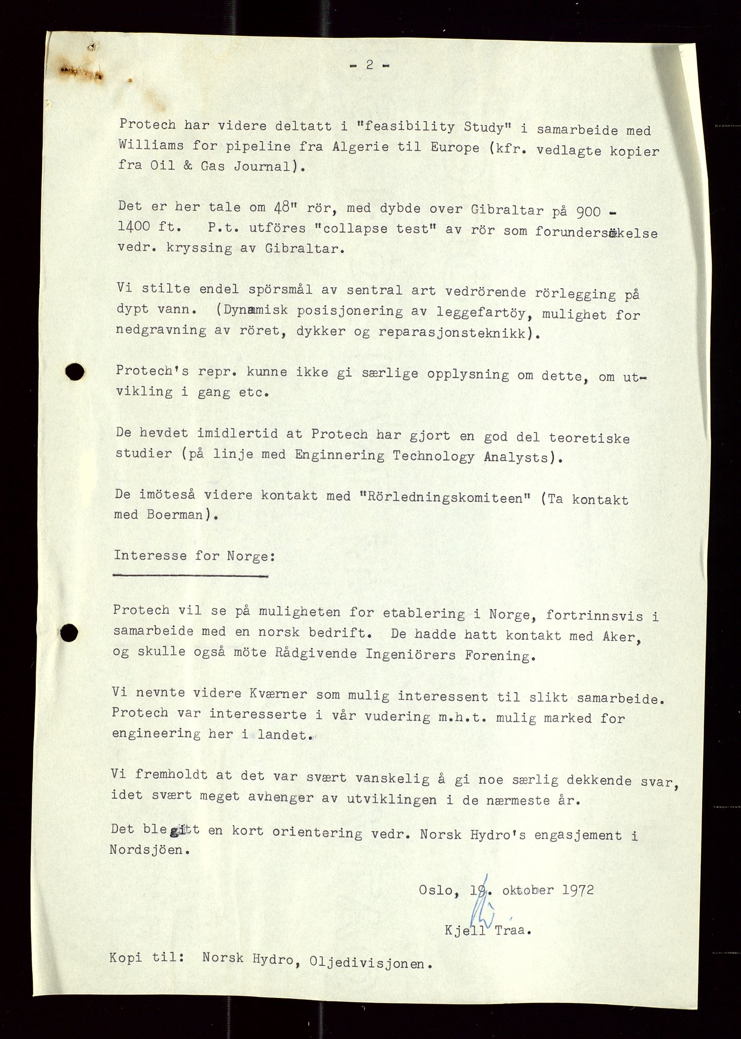 Industridepartementet, Oljekontoret, AV/SAST-A-101348/Di/L0003: DWP, møtereferater, 1972-1974, p. 138