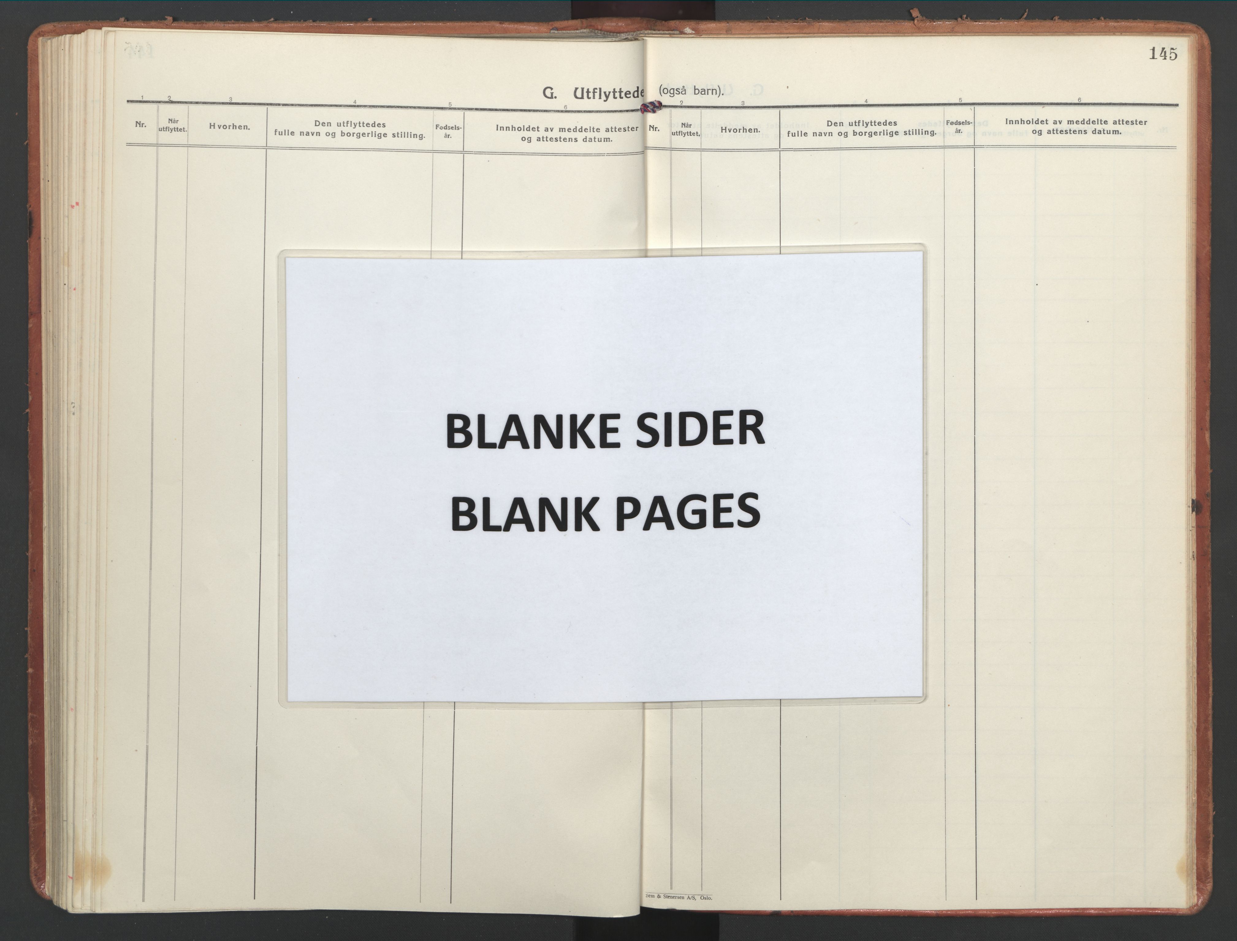 Ministerialprotokoller, klokkerbøker og fødselsregistre - Nordland, AV/SAT-A-1459/886/L1223: Parish register (official) no. 886A05, 1926-1938, p. 145