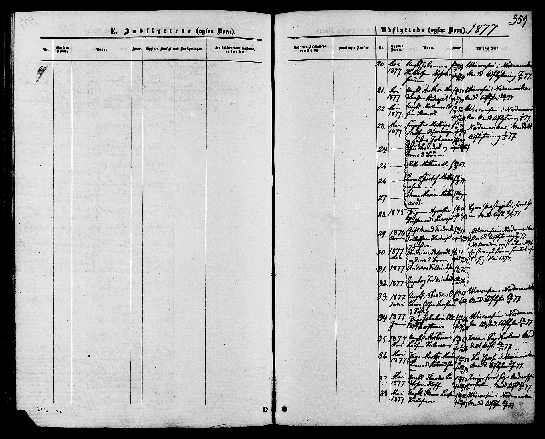 Biri prestekontor, SAH/PREST-096/H/Ha/Haa/L0006: Parish register (official) no. 6, 1877-1886, p. 359