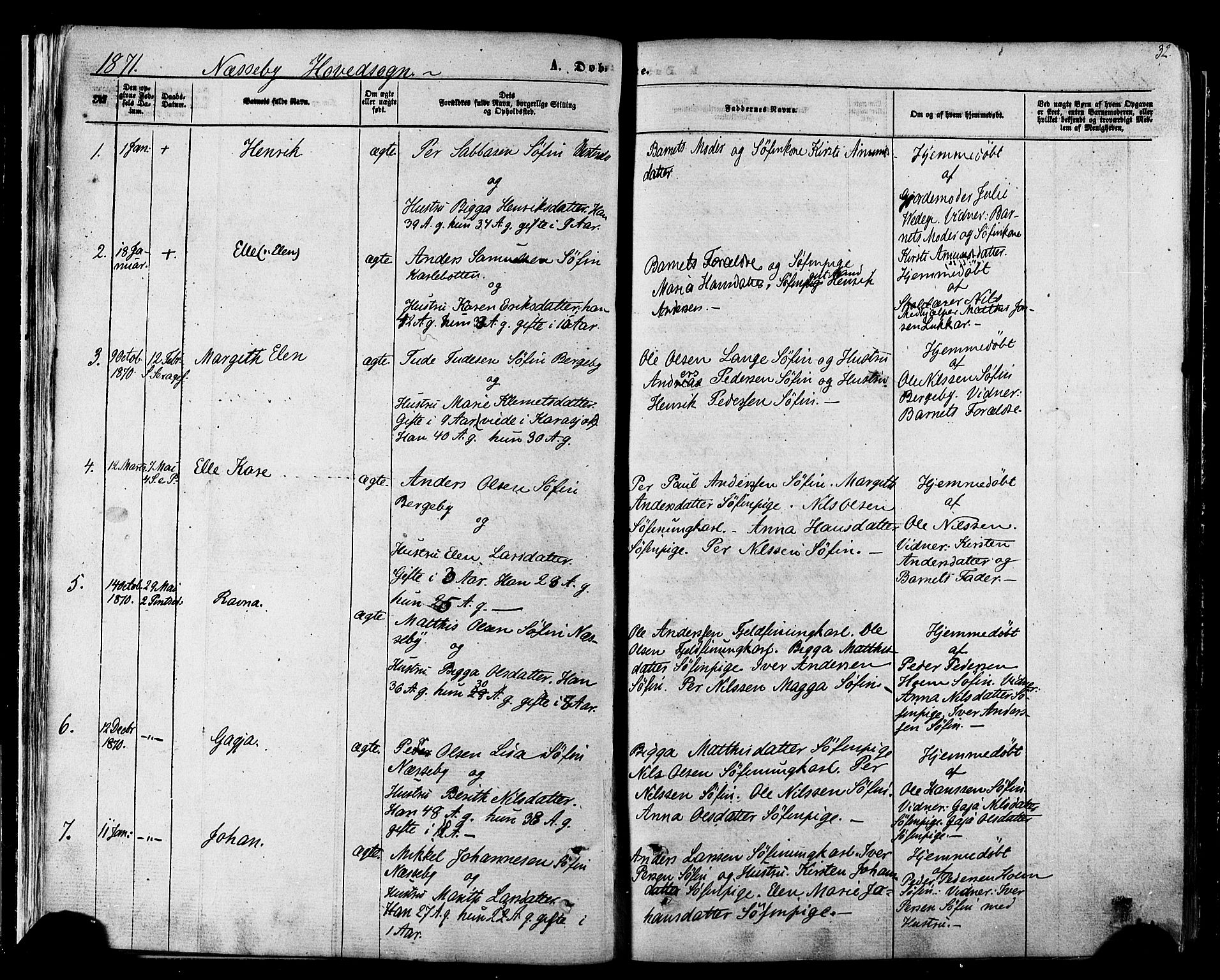 Nesseby sokneprestkontor, AV/SATØ-S-1330/H/Ha/L0003kirke: Parish register (official) no. 3 /1, 1865-1876, p. 32