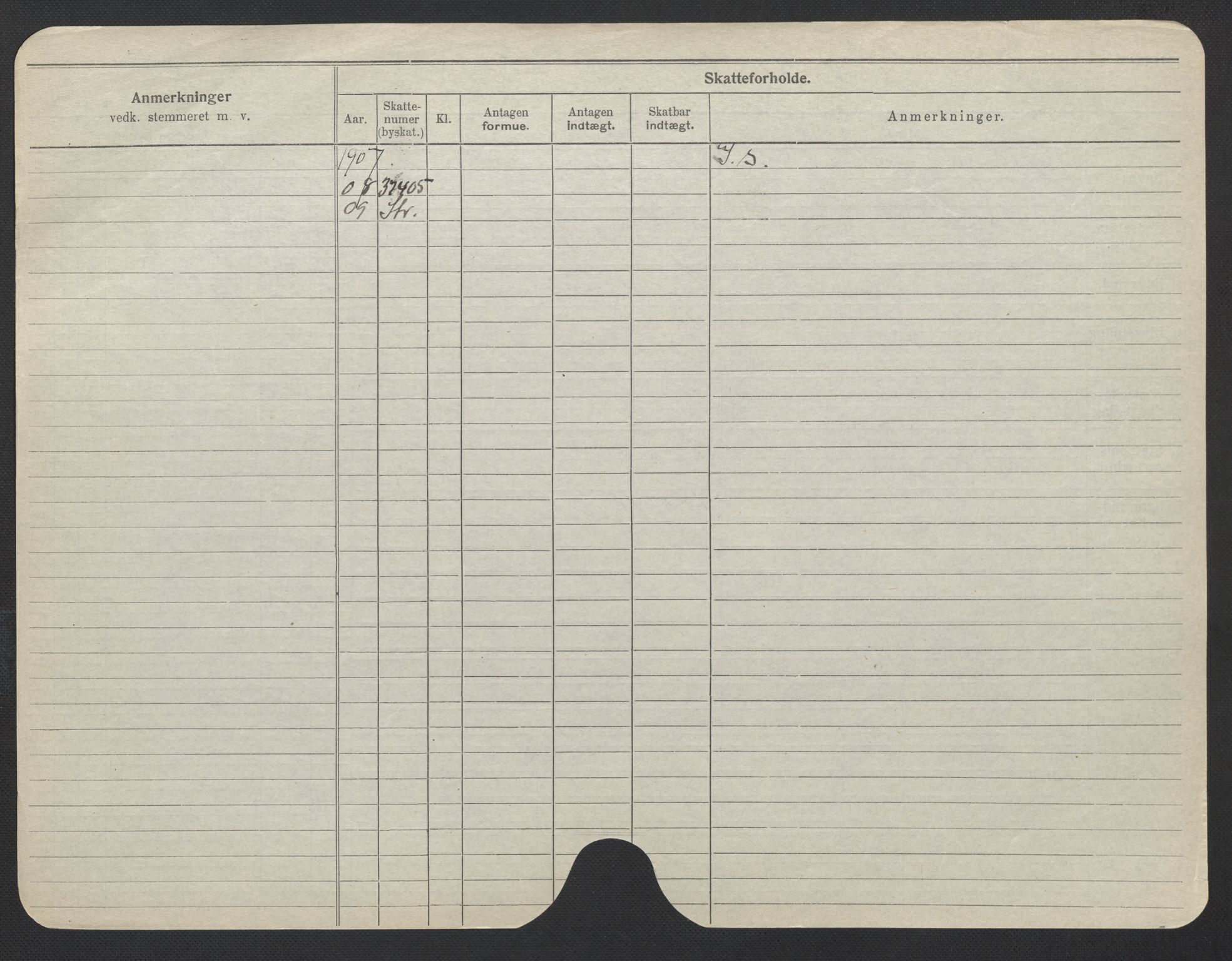 Oslo folkeregister, Registerkort, AV/SAO-A-11715/F/Fa/Fac/L0019: Kvinner, 1906-1914, p. 523b