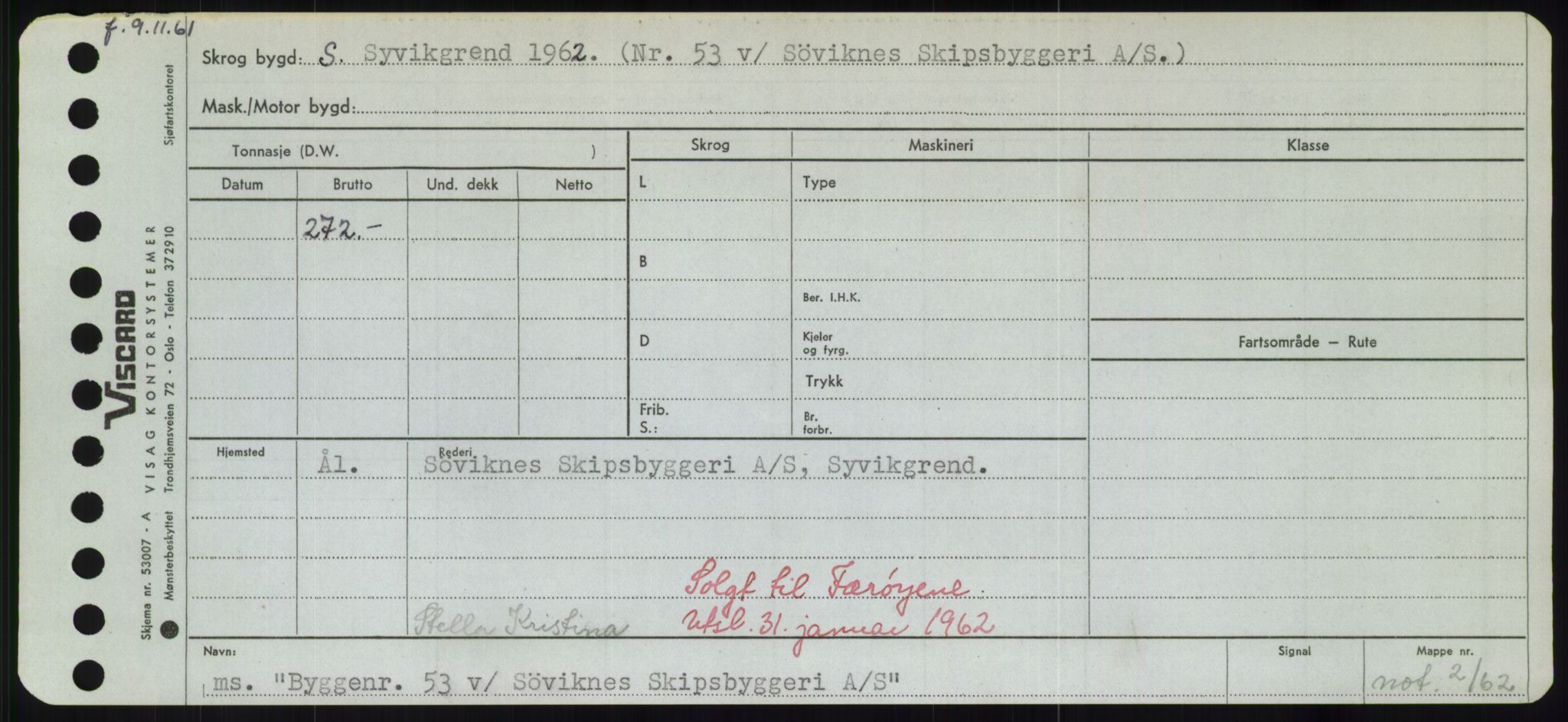 Sjøfartsdirektoratet med forløpere, Skipsmålingen, RA/S-1627/H/Hd/L0006: Fartøy, Byg-Båt, p. 655