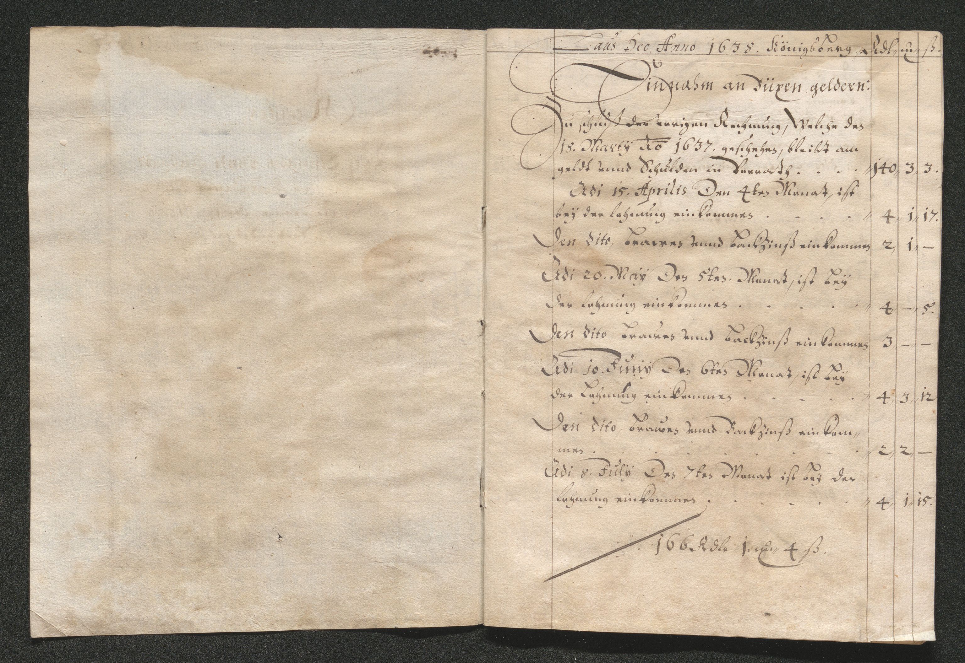 Kongsberg Sølvverk 1623-1816, AV/SAKO-EA-3135/001/D/Di/Dib/L0004: Regnskaper for knappschaftkassen , 1630-1663, p. 37