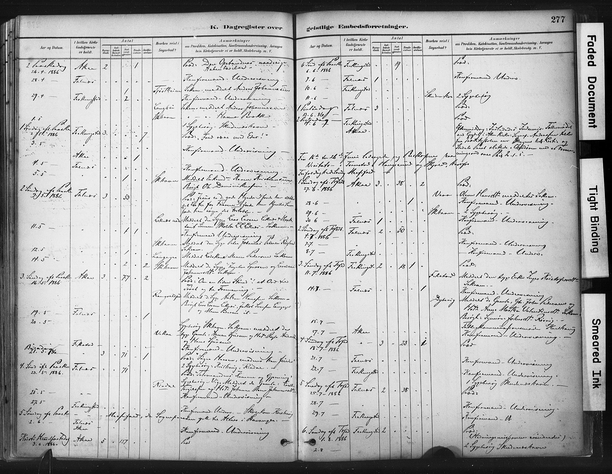 Skudenes sokneprestkontor, AV/SAST-A -101849/H/Ha/Haa/L0009: Parish register (official) no. A 6, 1882-1912, p. 277