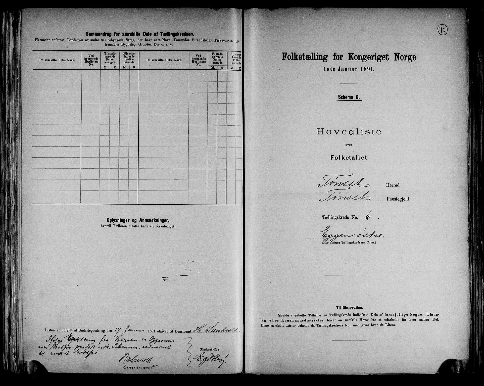 RA, 1891 census for 0437 Tynset, 1891, p. 14