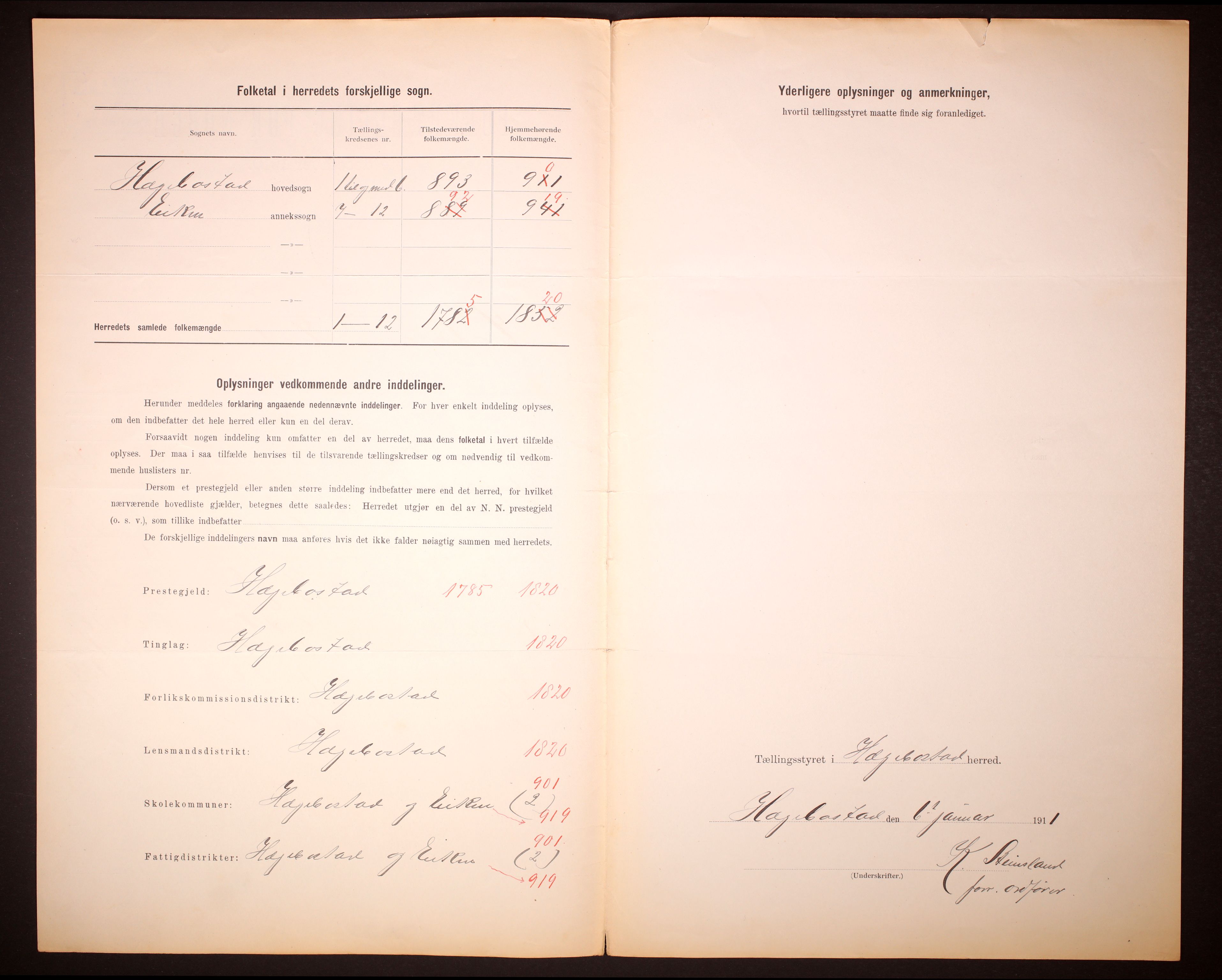 RA, 1910 census for Hægebostad, 1910, p. 3