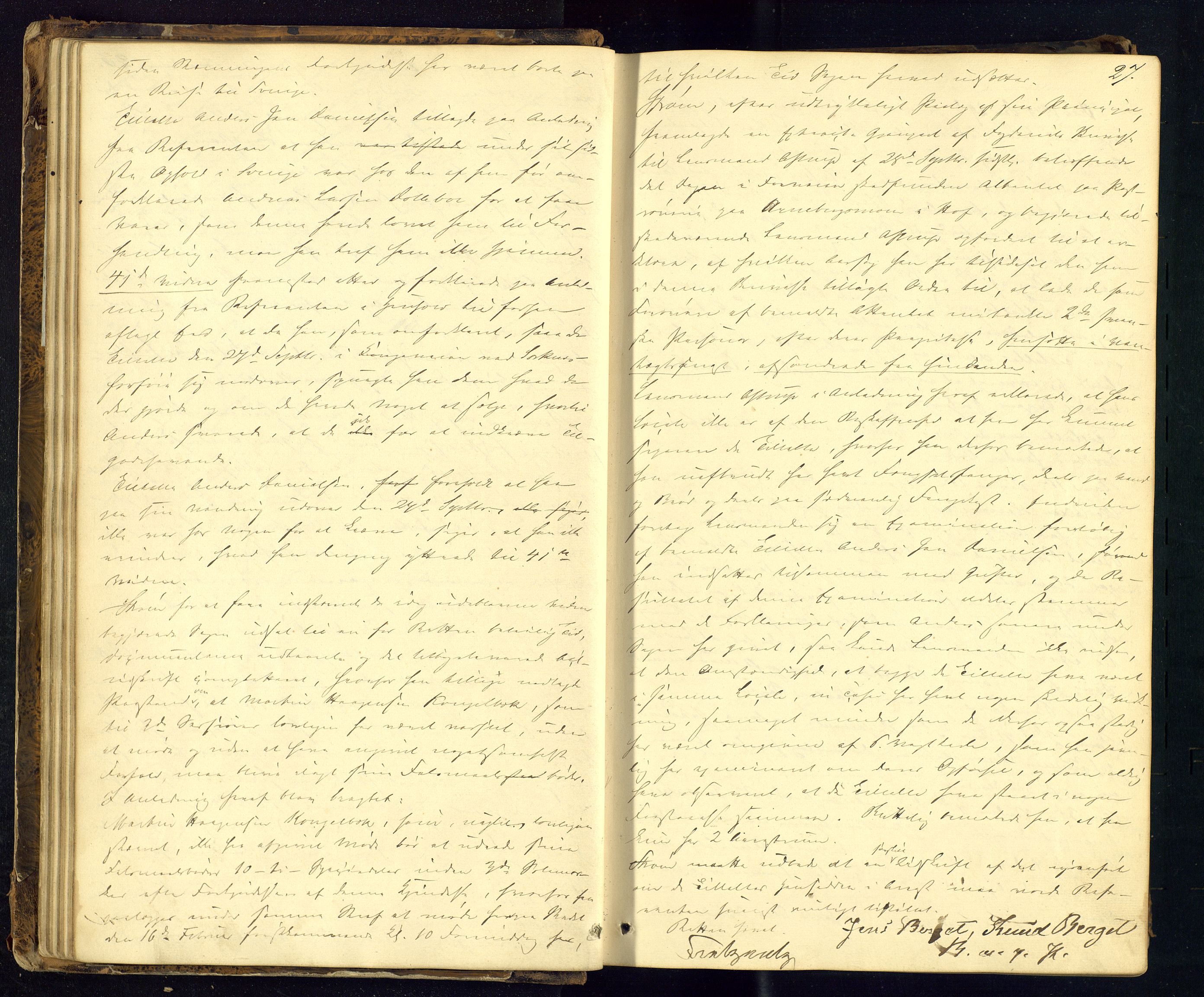 Solør tingrett, AV/SAH-TING-008/G/Gc/Gca/L0003: Ekstrarettsprotokoll, 1848-1851, p. 27