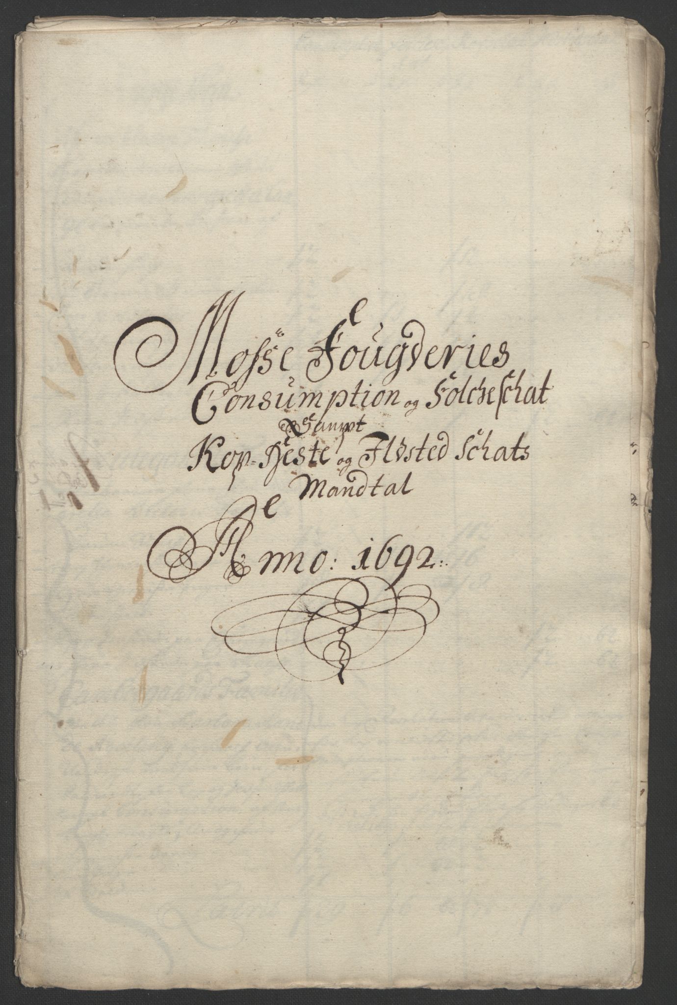 Rentekammeret inntil 1814, Reviderte regnskaper, Fogderegnskap, RA/EA-4092/R02/L0108: Fogderegnskap Moss og Verne kloster, 1692-1693, p. 142
