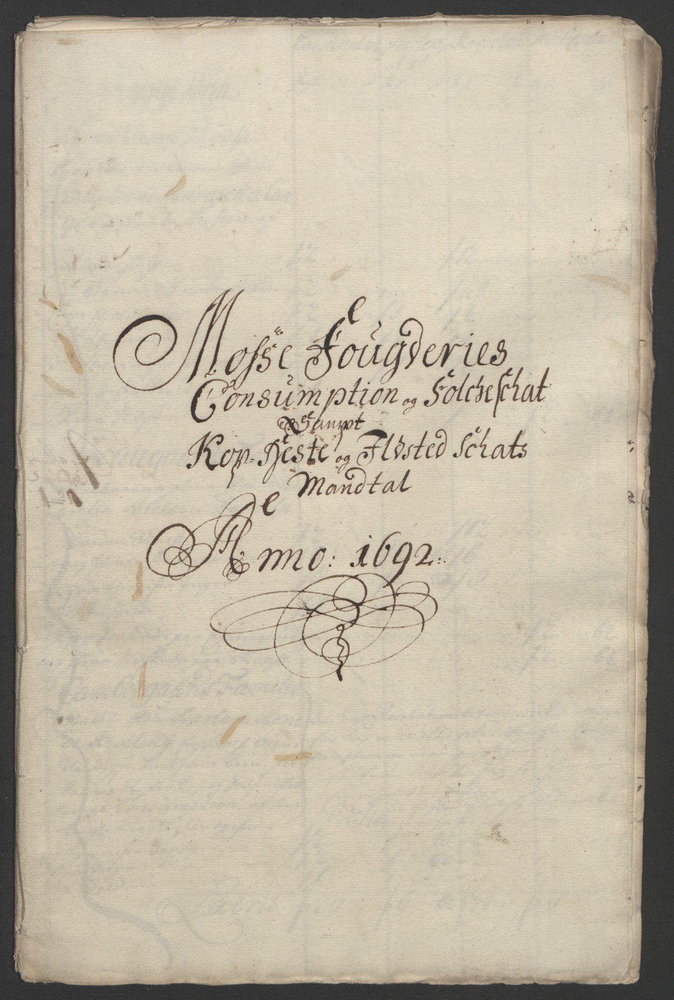 Rentekammeret inntil 1814, Reviderte regnskaper, Fogderegnskap, AV/RA-EA-4092/R02/L0108: Fogderegnskap Moss og Verne kloster, 1692-1693, p. 142