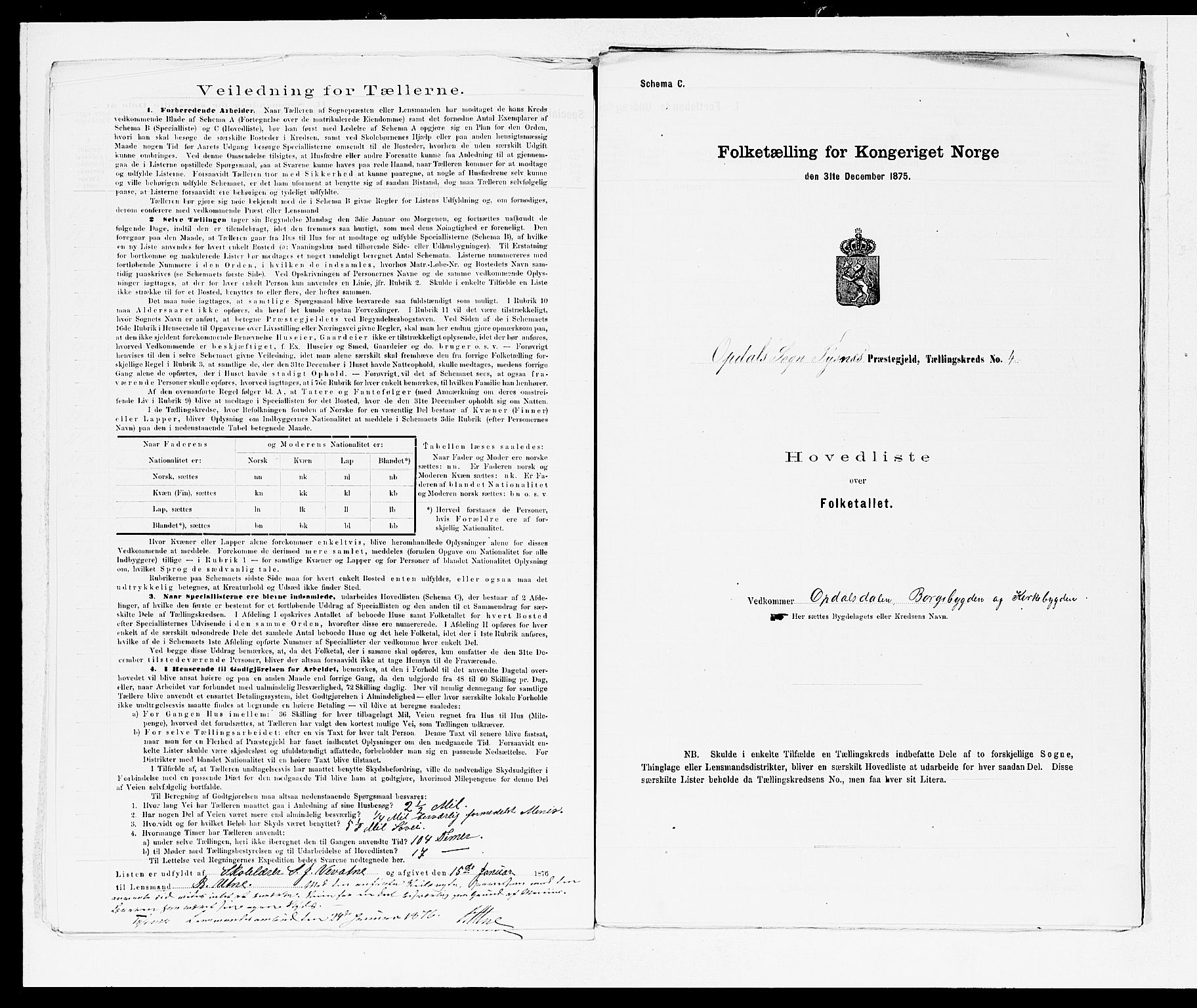 SAB, 1875 census for 1223P Tysnes, 1875, p. 10