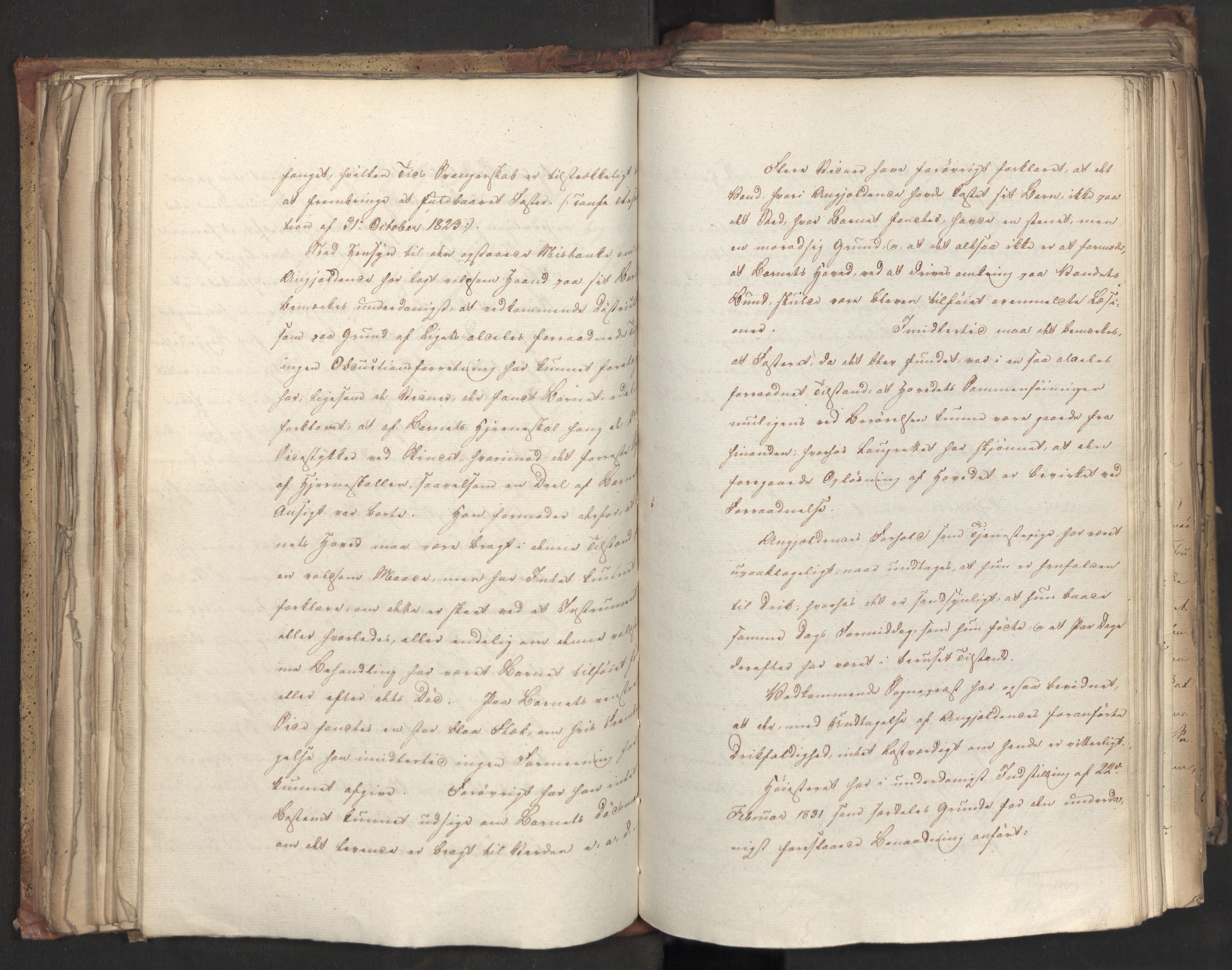 Statsrådsavdelingen i Stockholm, AV/RA-S-1003/D/Da/L0070: Regjeringsinnstillinger nr. 1047-1221, 1831, p. 208
