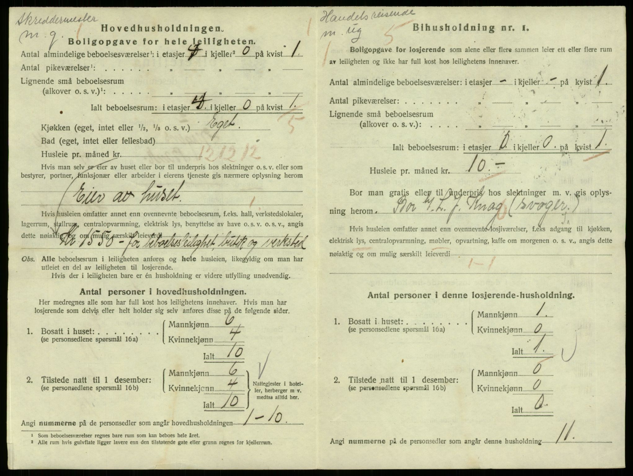 SAB, 1920 census for Bergen, 1920, p. 35328