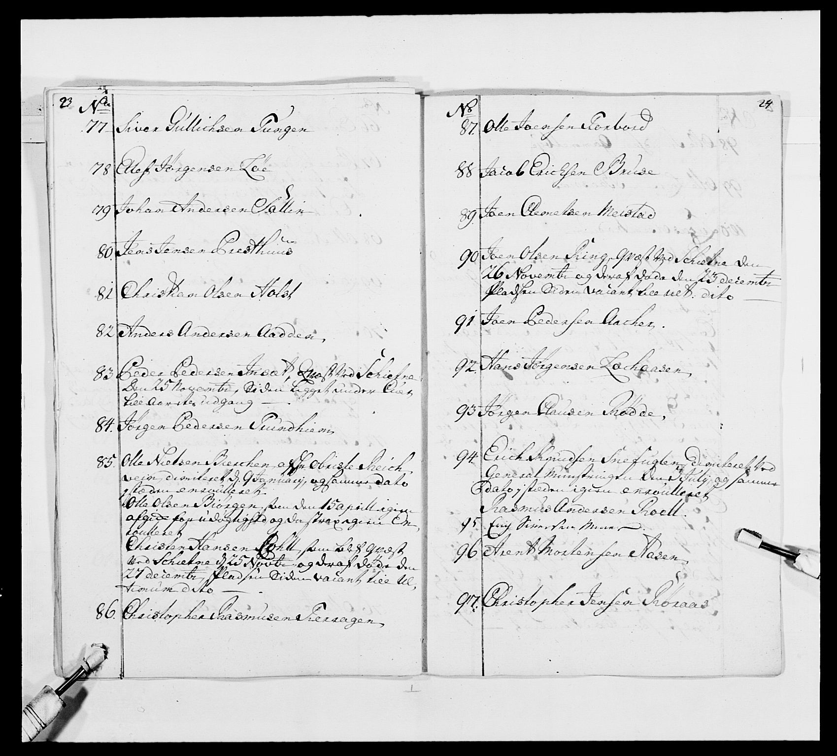 Kommanderende general (KG I) med Det norske krigsdirektorium, AV/RA-EA-5419/E/Ea/L0482: Nordafjelske dragonregiment, 1718-1761, p. 19