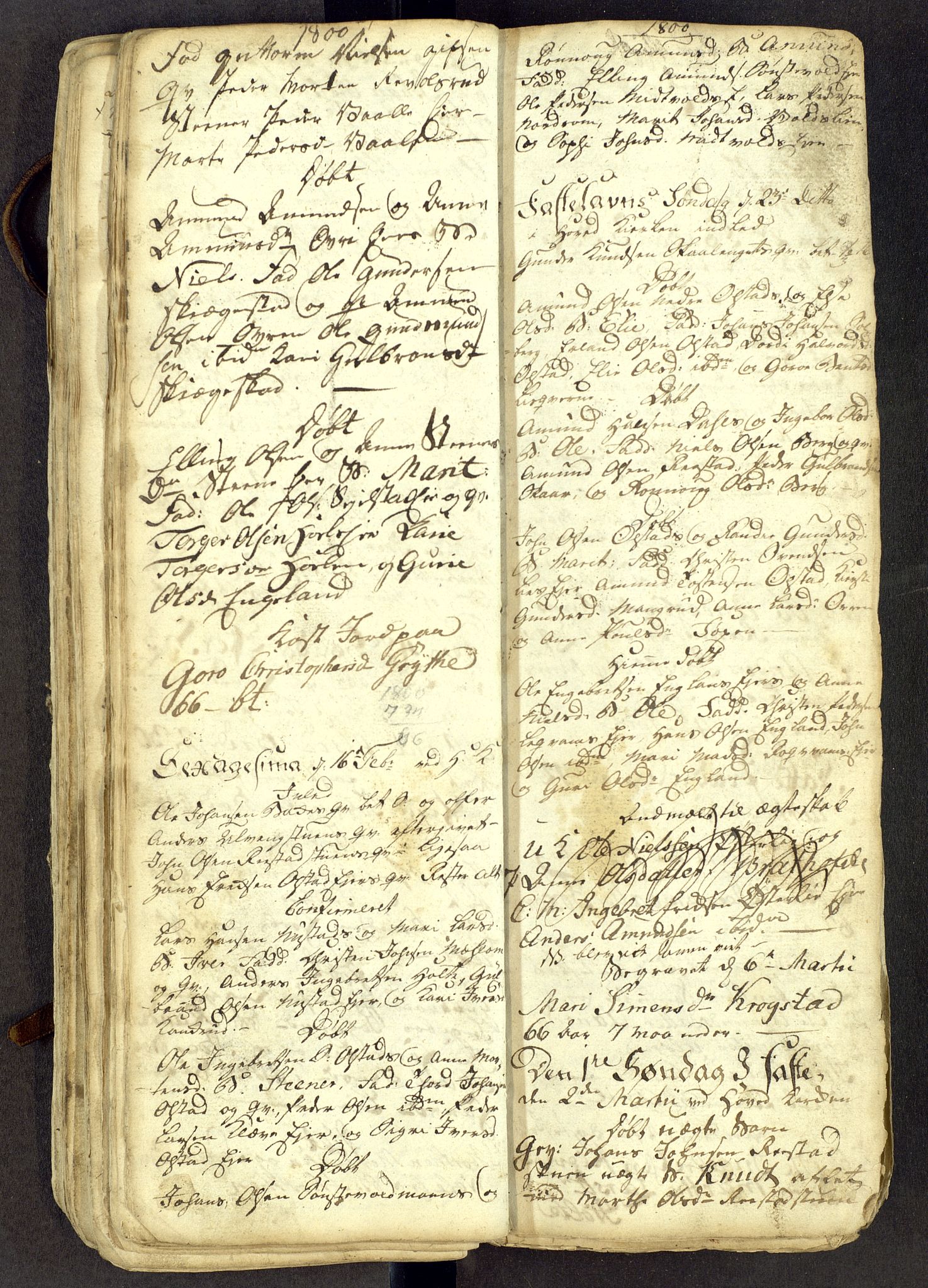 Gausdal prestekontor, AV/SAH-PREST-090/H/Ha: Parish register draft no. -, 1794-1811