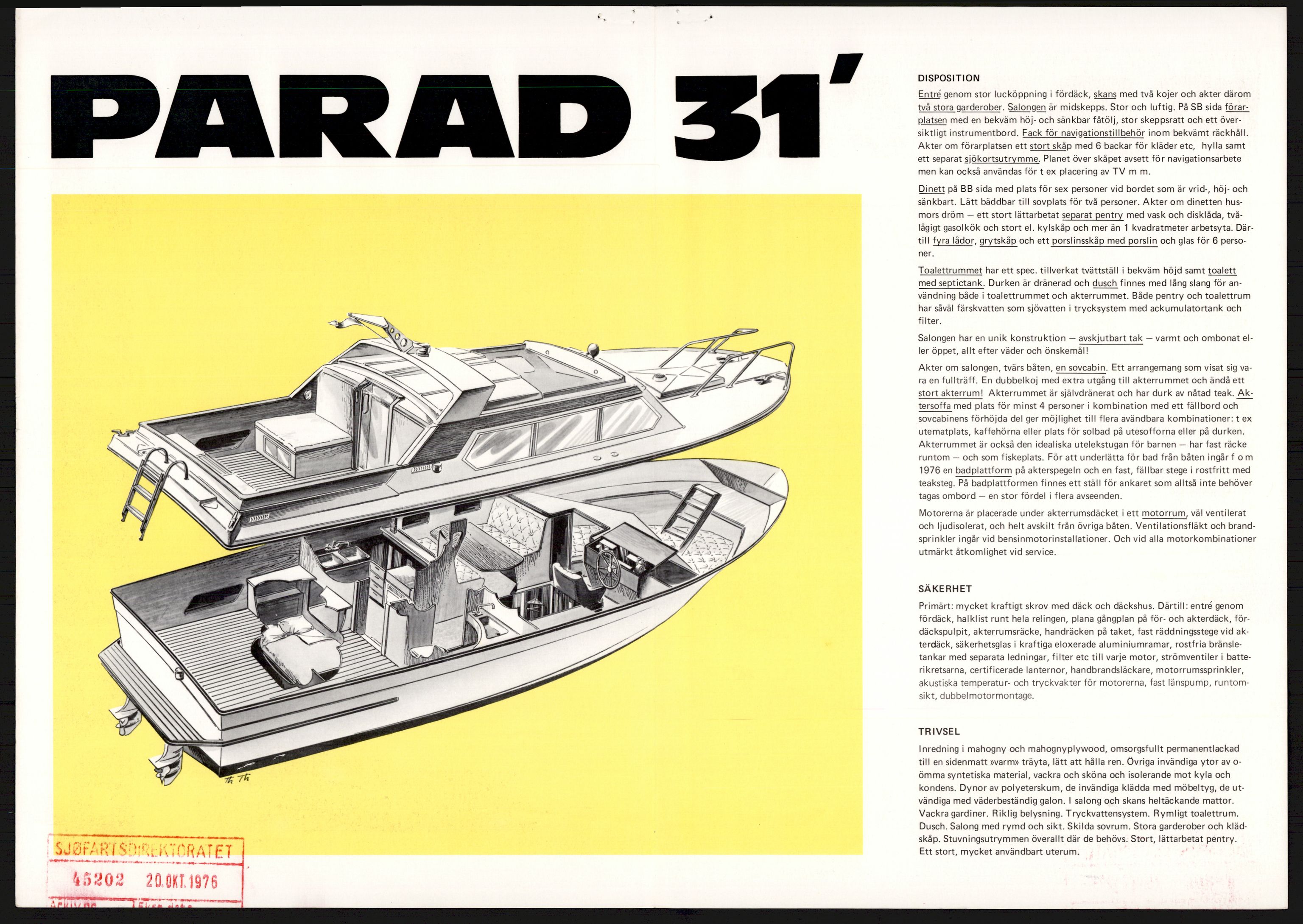 Sjøfartsdirektoratet med forløpere, generelt arkiv, AV/RA-S-1407/D/Du/Duc/L0641/0004: Skipskontrollen - Forskrifter    / Utleiebåter (2 mapper), 1977-1989, p. 411