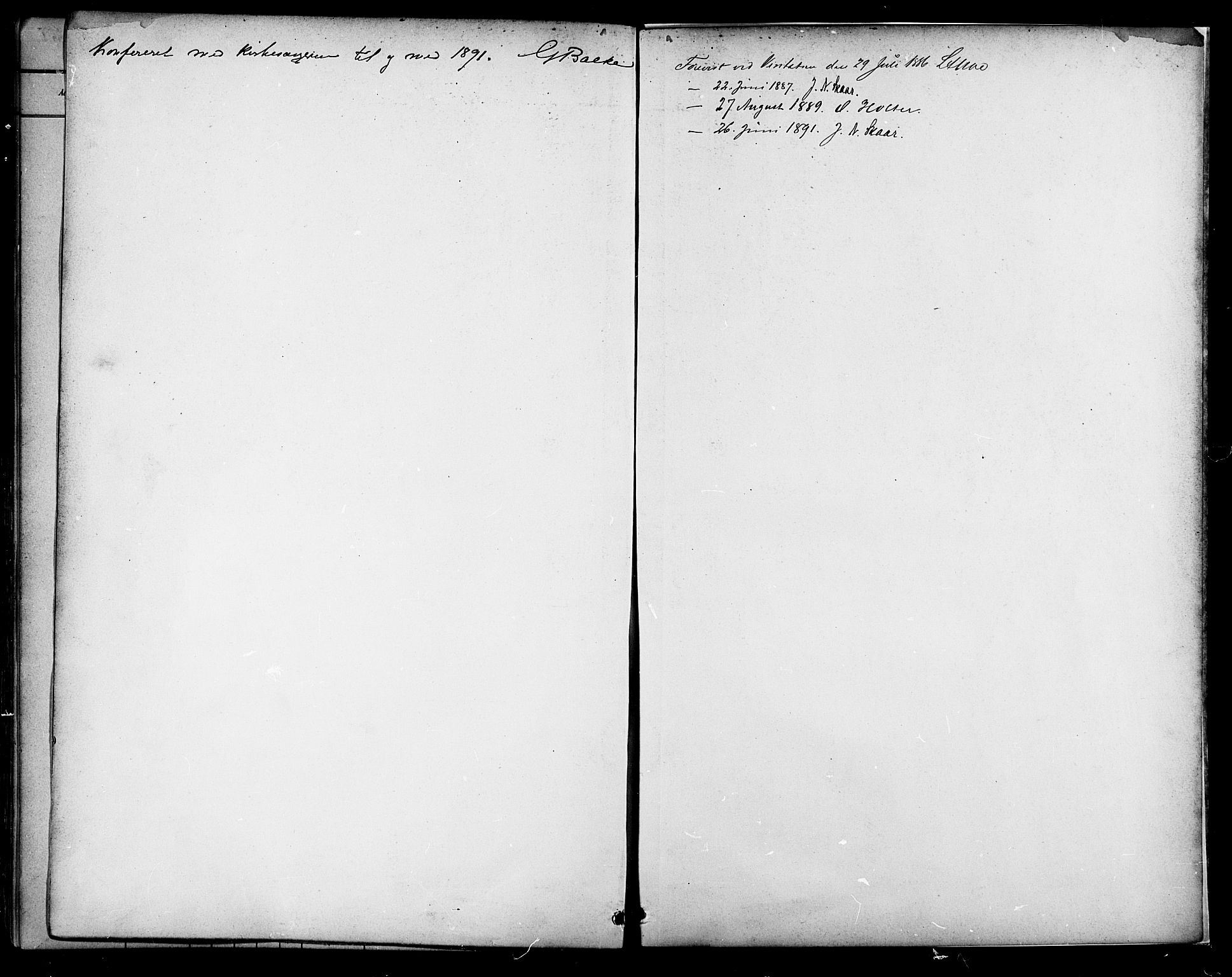 Ministerialprotokoller, klokkerbøker og fødselsregistre - Nordland, AV/SAT-A-1459/854/L0777: Parish register (official) no. 854A01 /1, 1883-1891