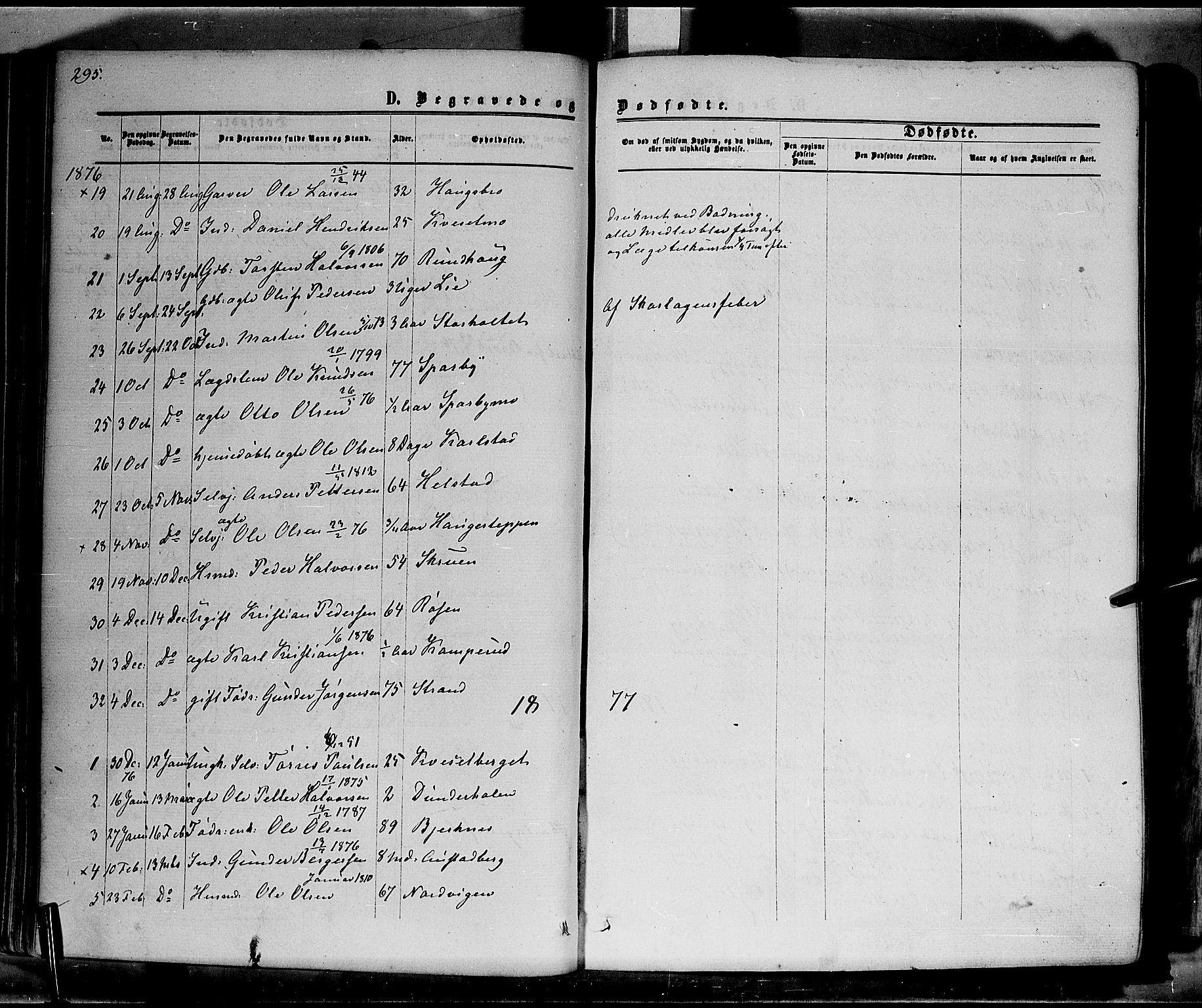 Hof prestekontor, AV/SAH-PREST-038/H/Ha/Haa/L0009: Parish register (official) no. 9, 1862-1877, p. 295