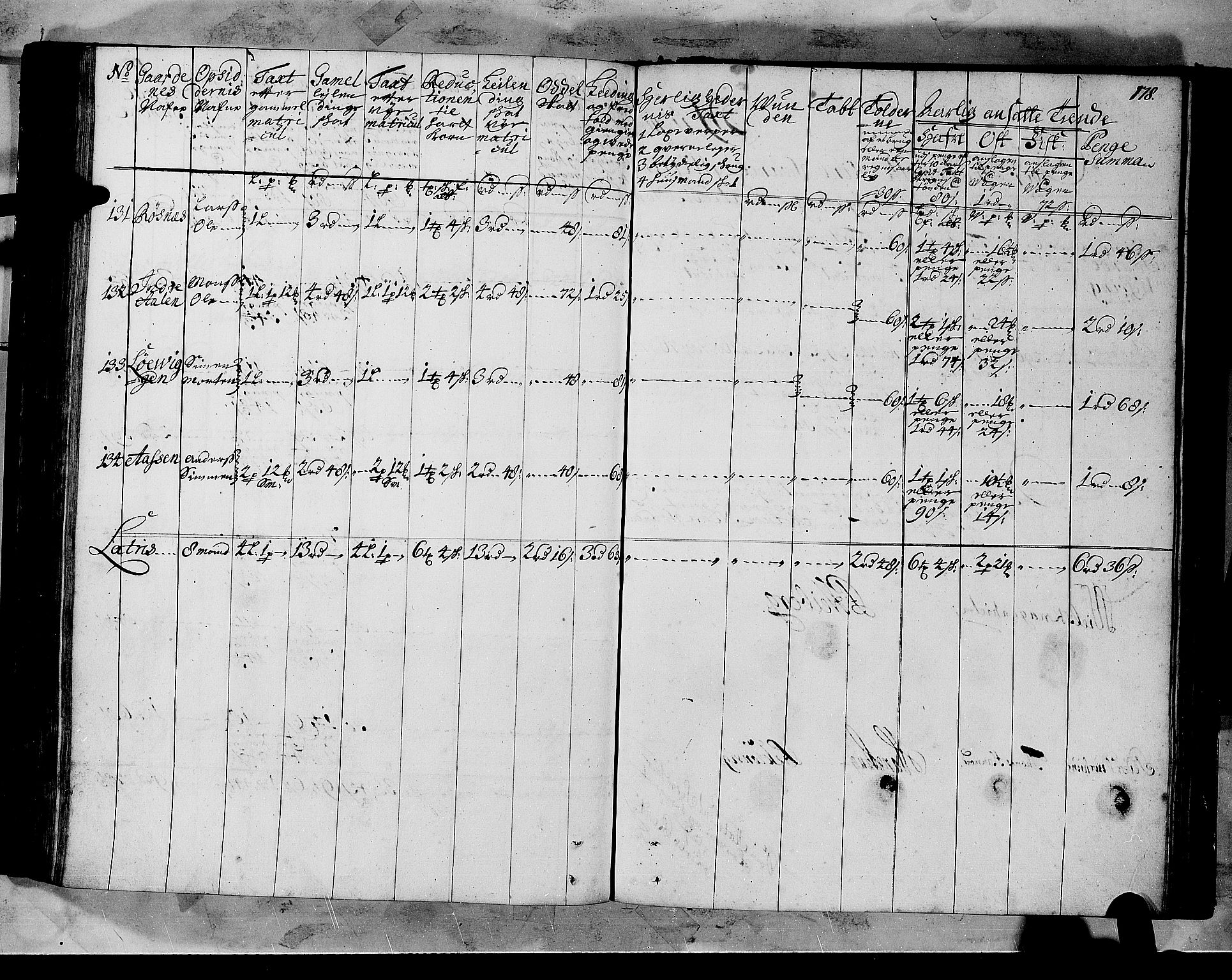 Rentekammeret inntil 1814, Realistisk ordnet avdeling, AV/RA-EA-4070/N/Nb/Nbf/L0147: Sunnfjord og Nordfjord matrikkelprotokoll, 1723, p. 181