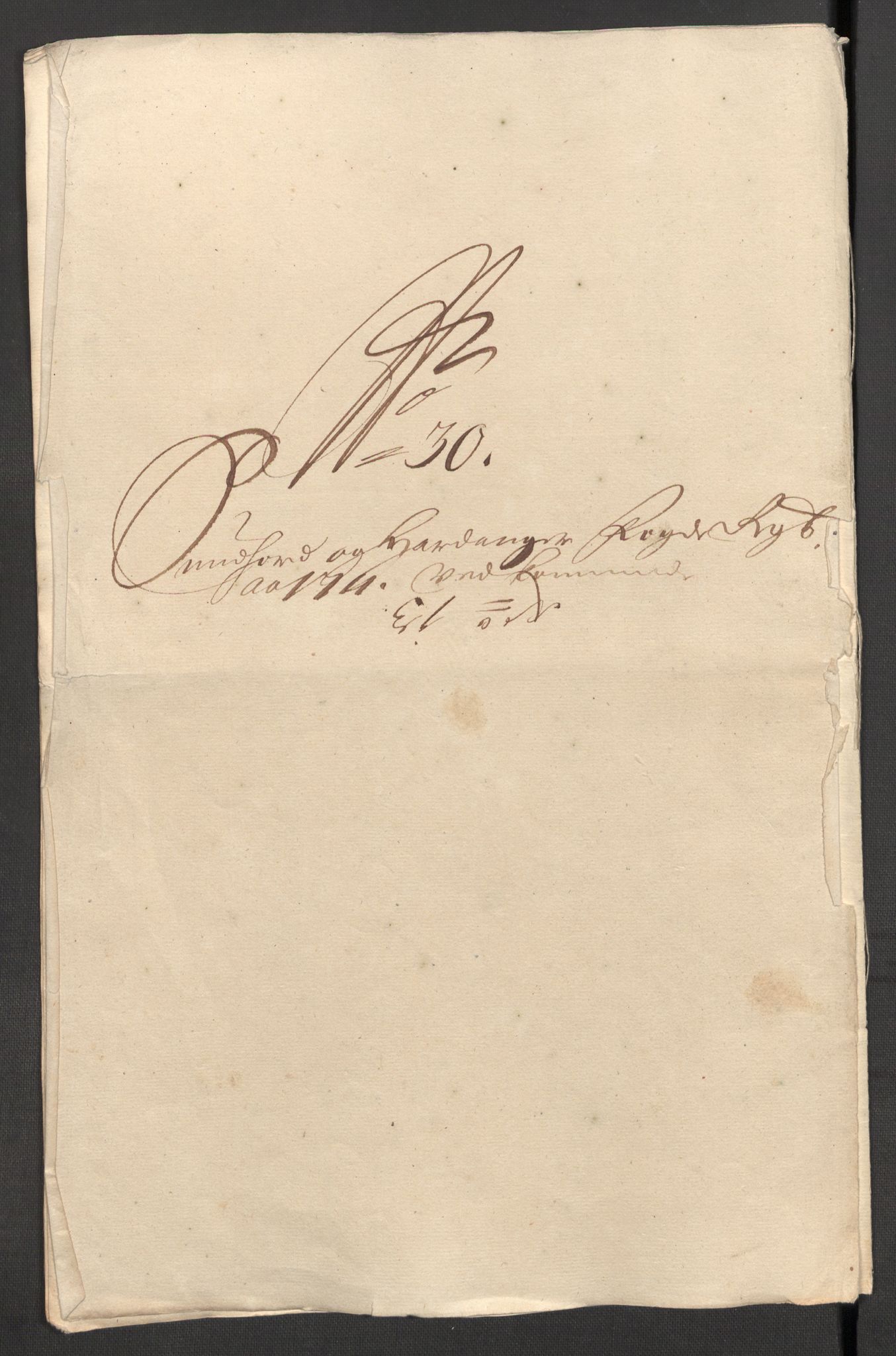 Rentekammeret inntil 1814, Reviderte regnskaper, Fogderegnskap, RA/EA-4092/R48/L2987: Fogderegnskap Sunnhordland og Hardanger, 1711, p. 664