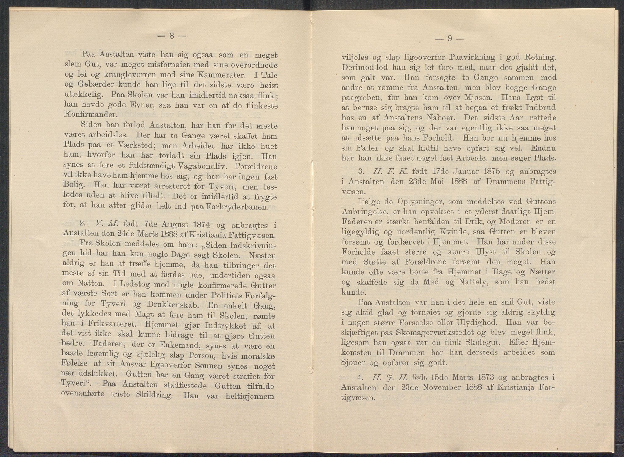 Toftes gave, OBA/A-20200/X/Xa, 1866-1948, p. 357