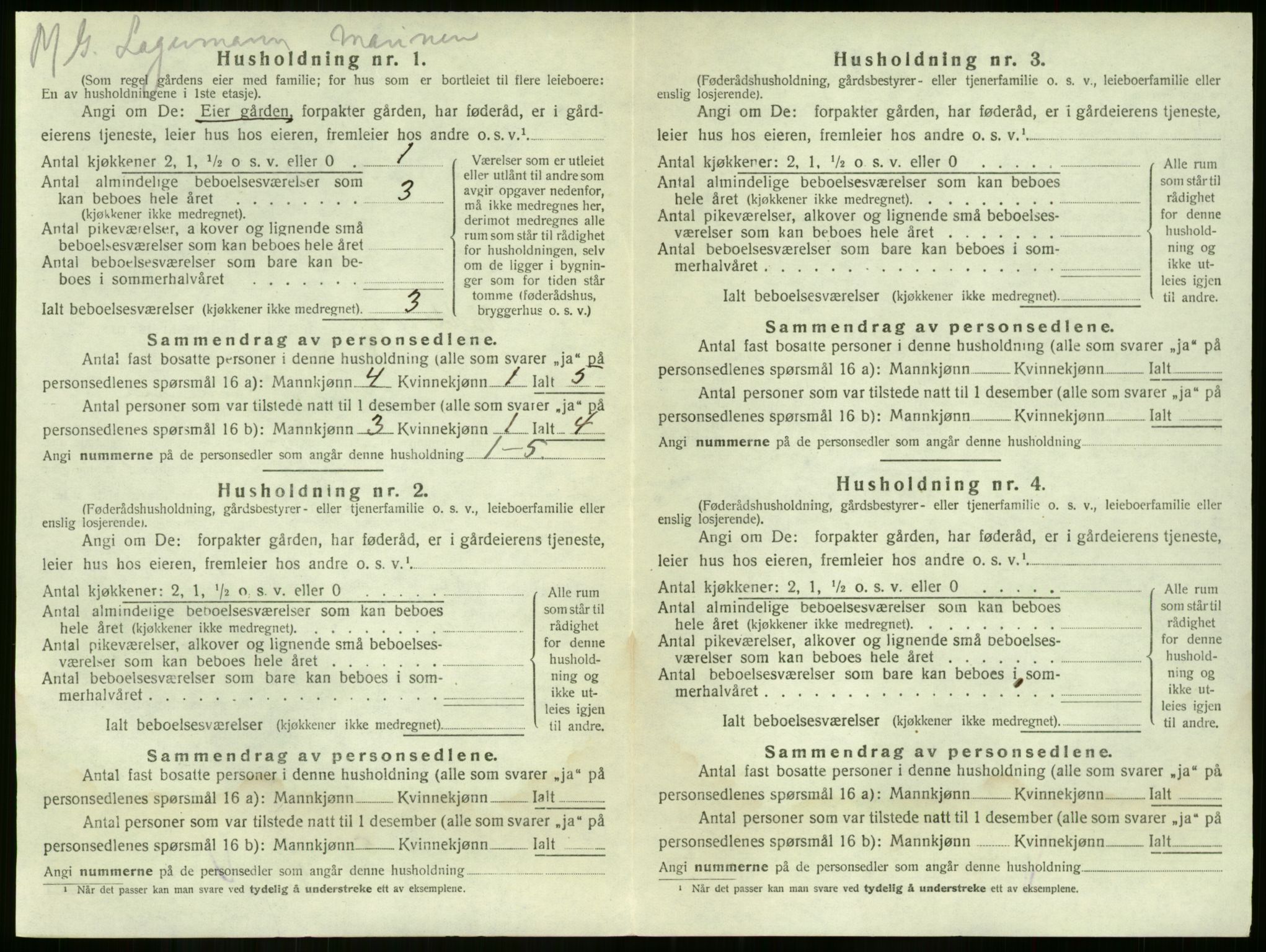 SAKO, 1920 census for Nøtterøy, 1920, p. 517