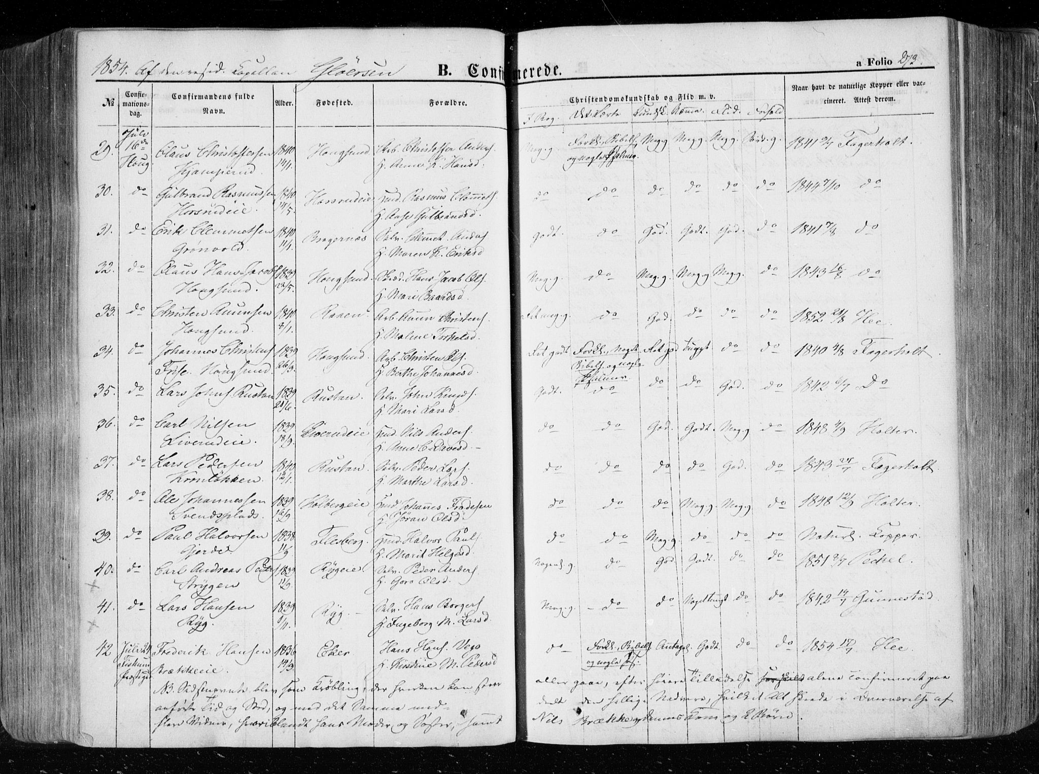 Eiker kirkebøker, AV/SAKO-A-4/F/Fa/L0014: Parish register (official) no. I 14, 1846-1854, p. 273