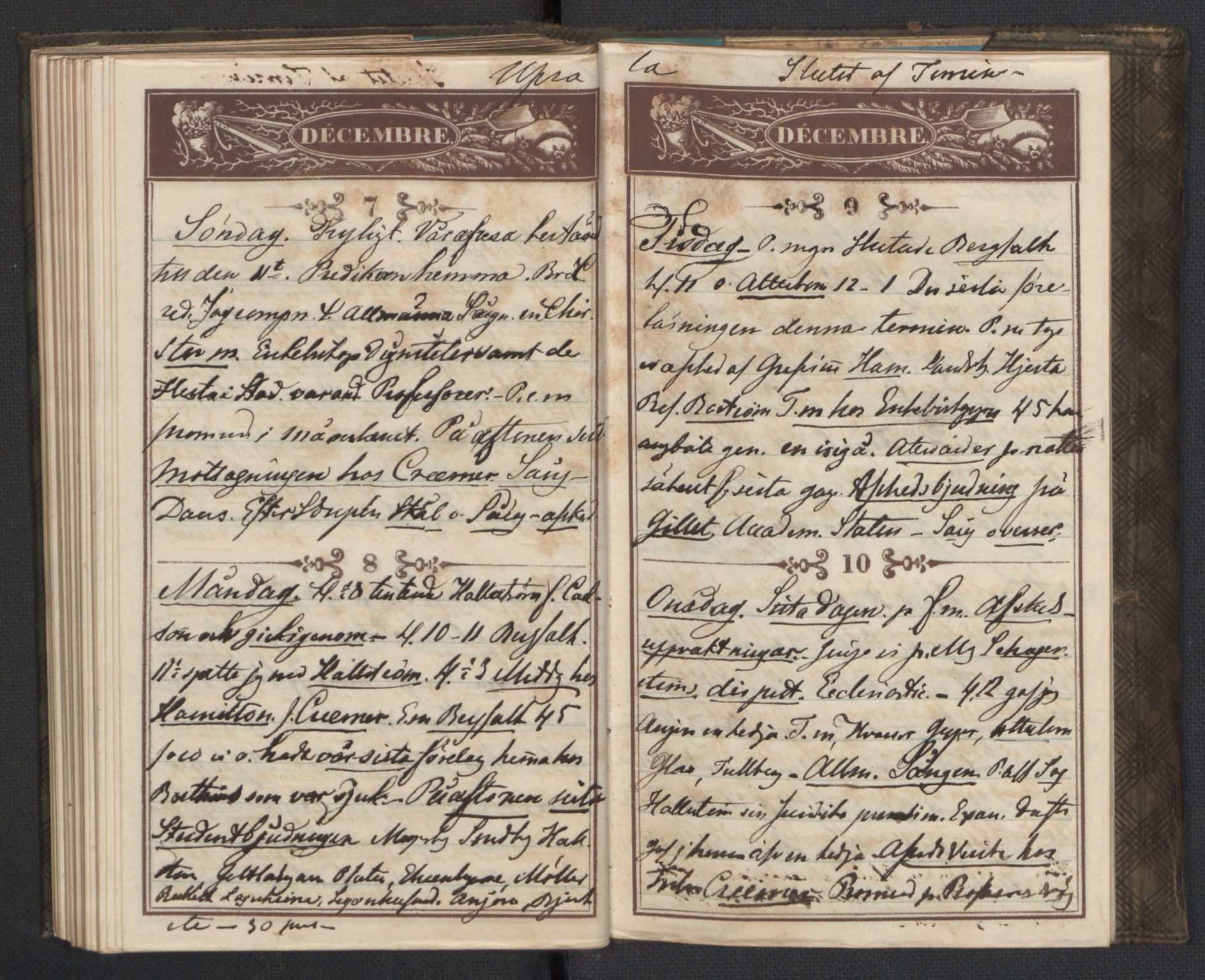 Bernadotte, AV/RA-PA-0318/F/L0001/0002: Privat materiale fra Bernadottefamilien / Dagbok, 1845, p. 96