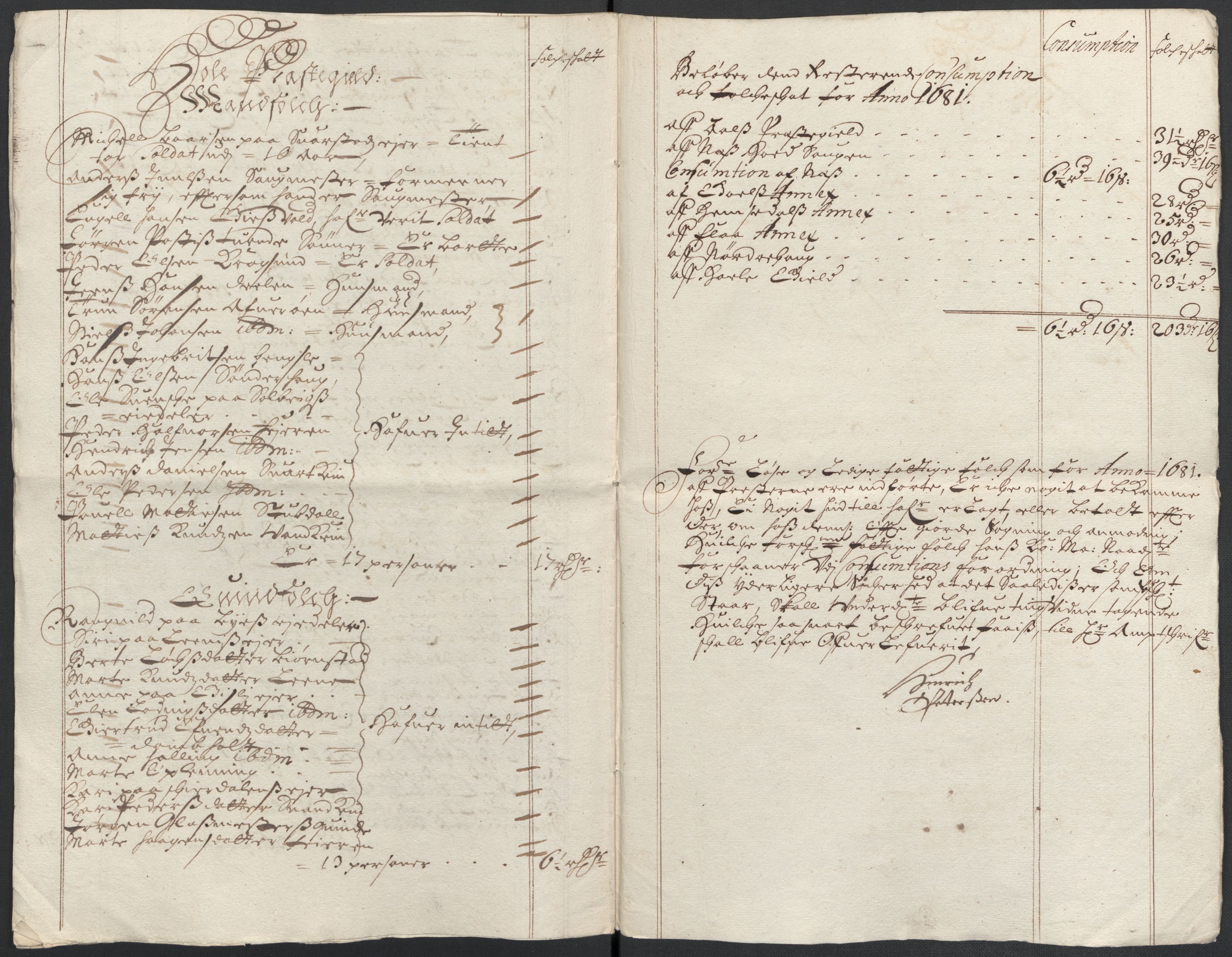 Rentekammeret inntil 1814, Reviderte regnskaper, Fogderegnskap, AV/RA-EA-4092/R21/L1445: Fogderegnskap Ringerike og Hallingdal, 1681-1689, p. 220