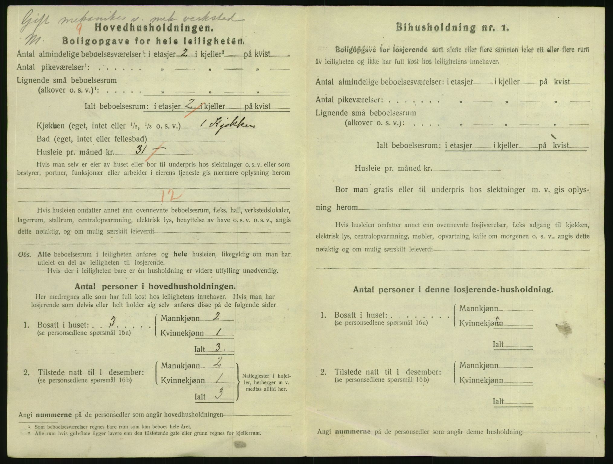 SAO, 1920 census for Kristiania, 1920, p. 65739