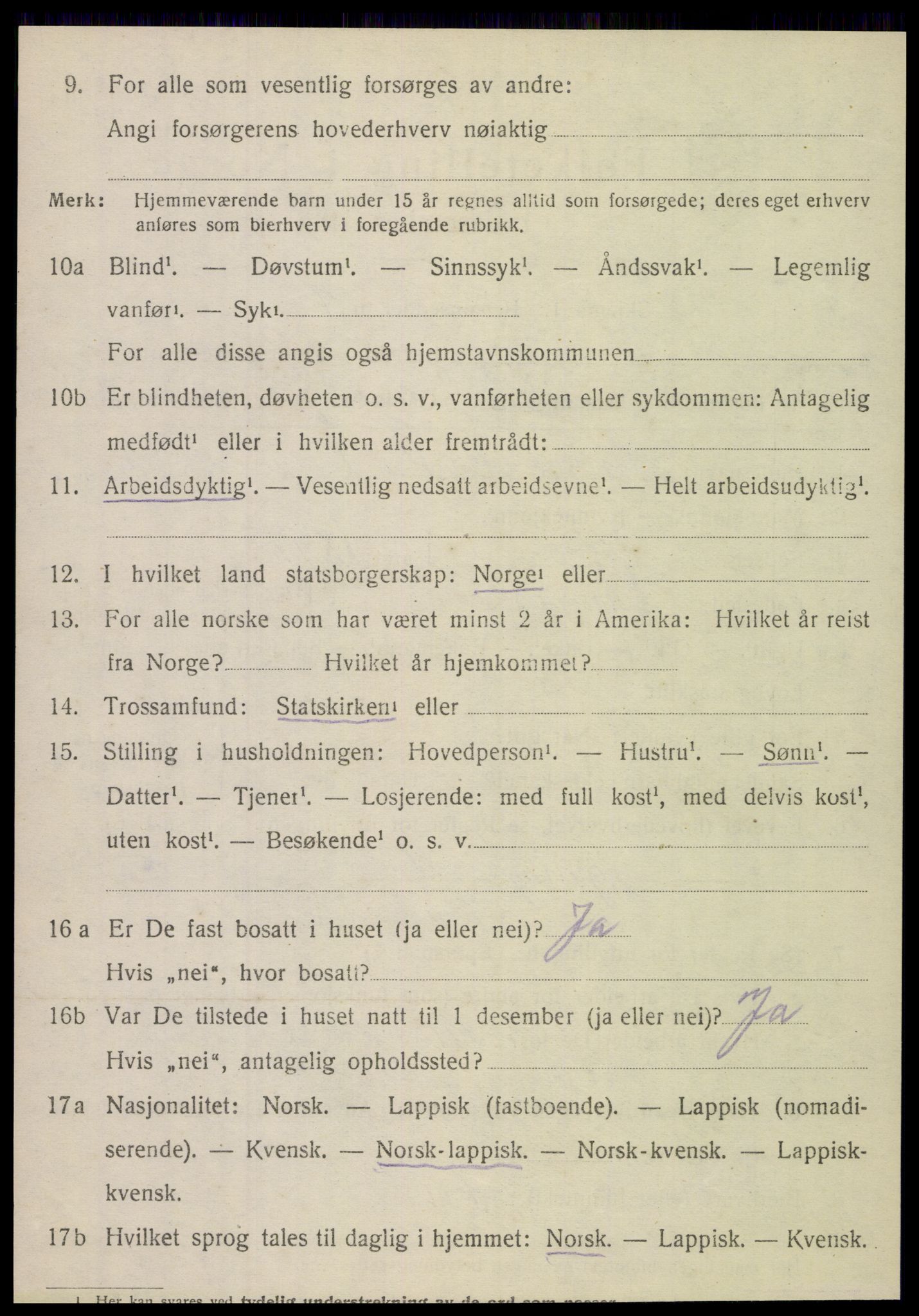 SAT, 1920 census for Hemnes, 1920, p. 8331