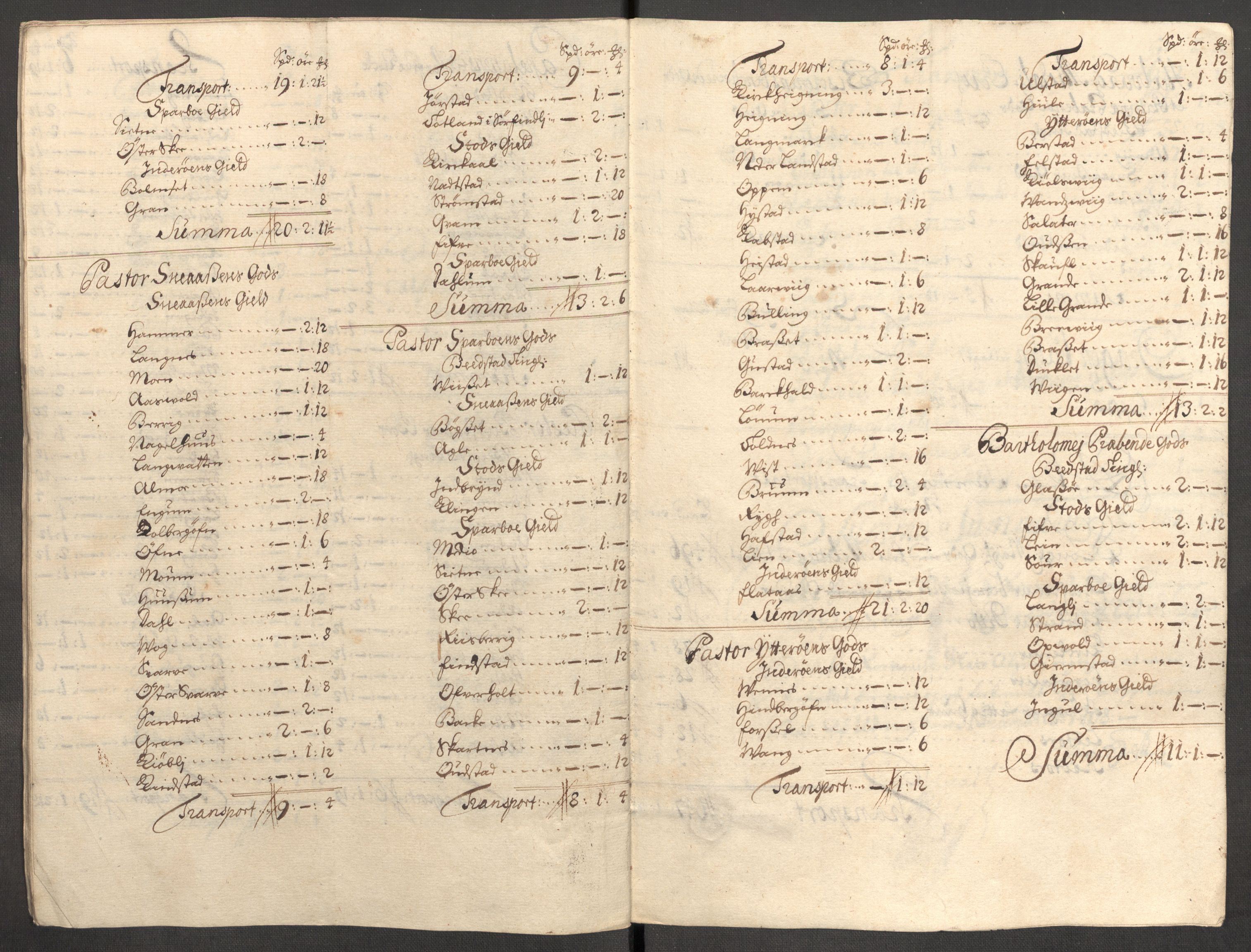 Rentekammeret inntil 1814, Reviderte regnskaper, Fogderegnskap, AV/RA-EA-4092/R63/L4316: Fogderegnskap Inderøy, 1708, p. 237