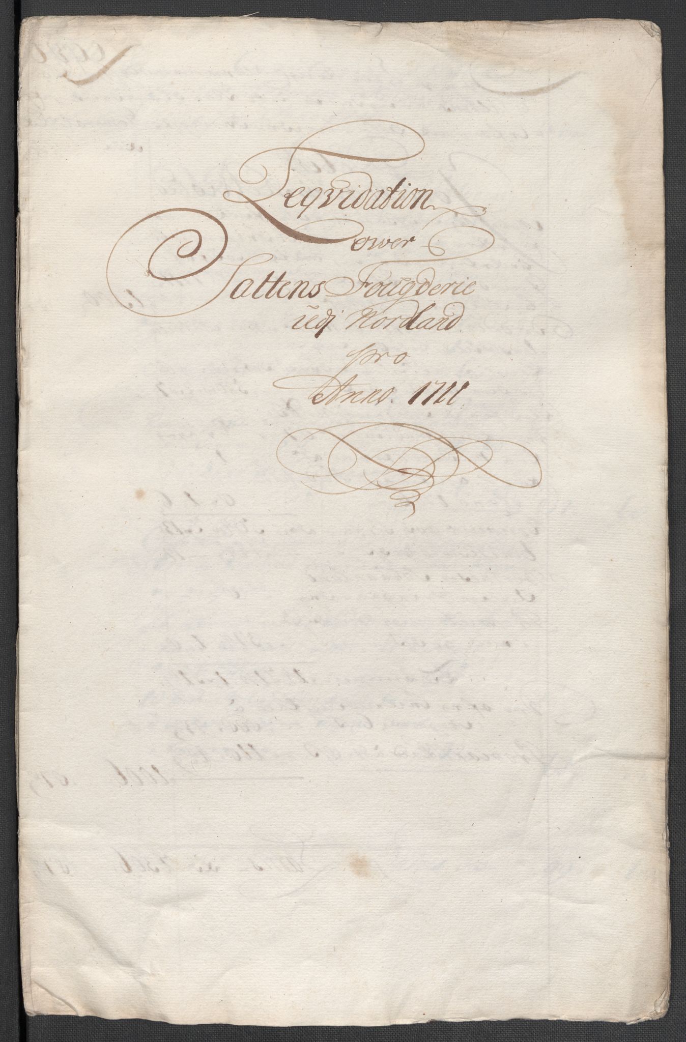 Rentekammeret inntil 1814, Reviderte regnskaper, Fogderegnskap, AV/RA-EA-4092/R66/L4582: Fogderegnskap Salten, 1711-1712, p. 405