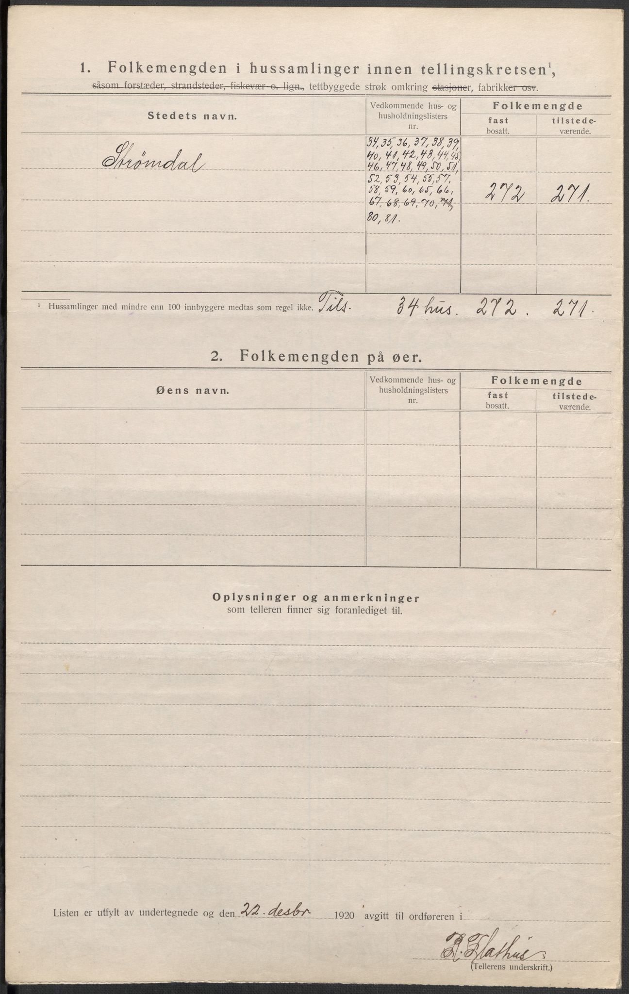 SAKO, 1920 census for Gjerpen, 1920, p. 9