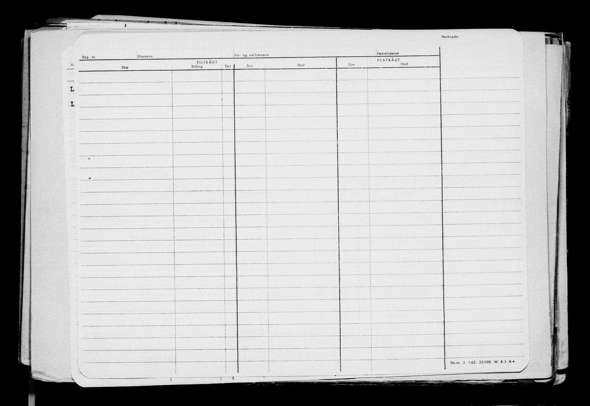 Direktoratet for sjømenn, AV/RA-S-3545/G/Gb/L0170: Hovedkort, 1919, p. 254