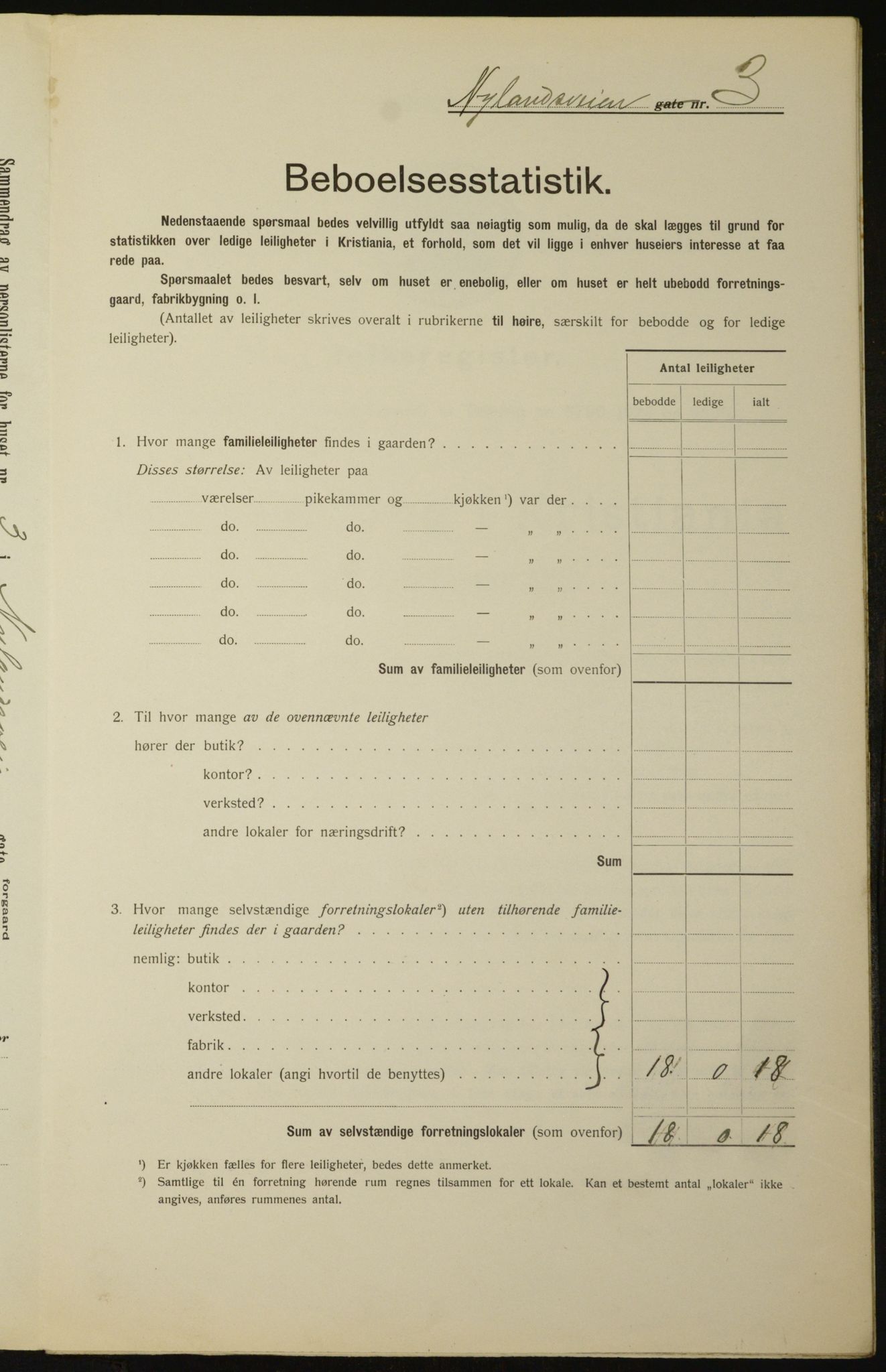 OBA, Municipal Census 1912 for Kristiania, 1912, p. 74697