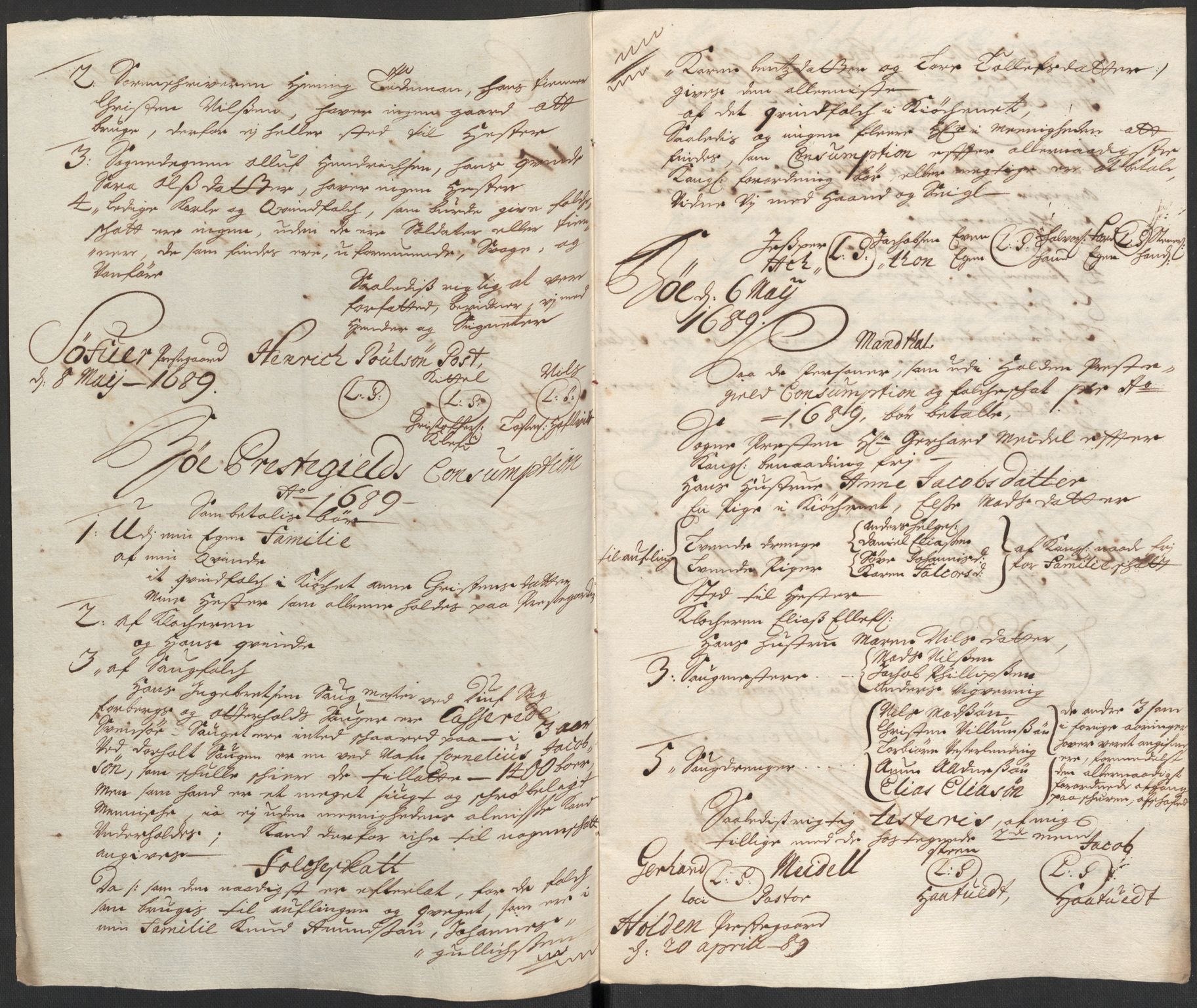 Rentekammeret inntil 1814, Reviderte regnskaper, Fogderegnskap, AV/RA-EA-4092/R35/L2088: Fogderegnskap Øvre og Nedre Telemark, 1687-1689, p. 65