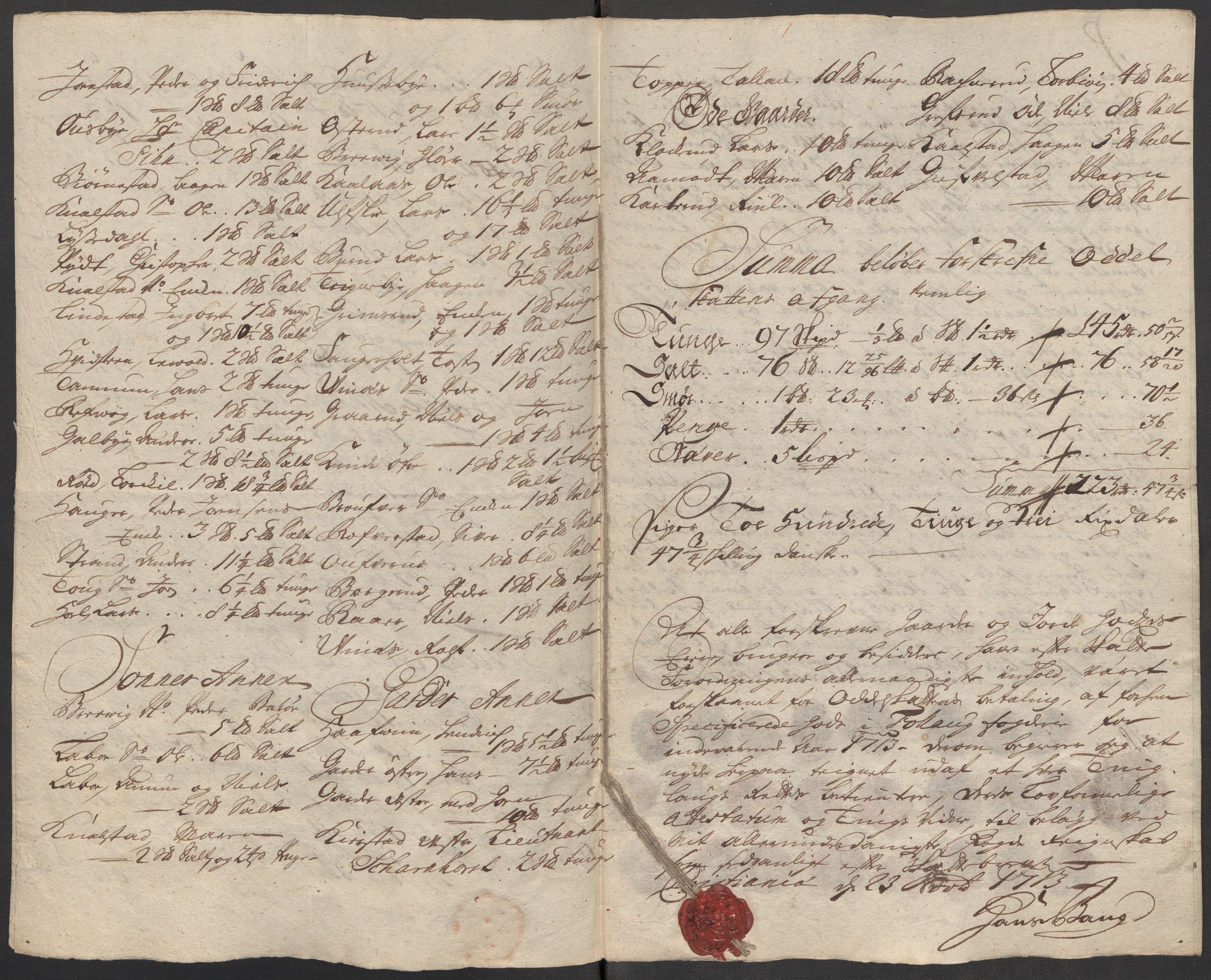 Rentekammeret inntil 1814, Reviderte regnskaper, Fogderegnskap, AV/RA-EA-4092/R10/L0451: Fogderegnskap Aker og Follo, 1713-1714, p. 218