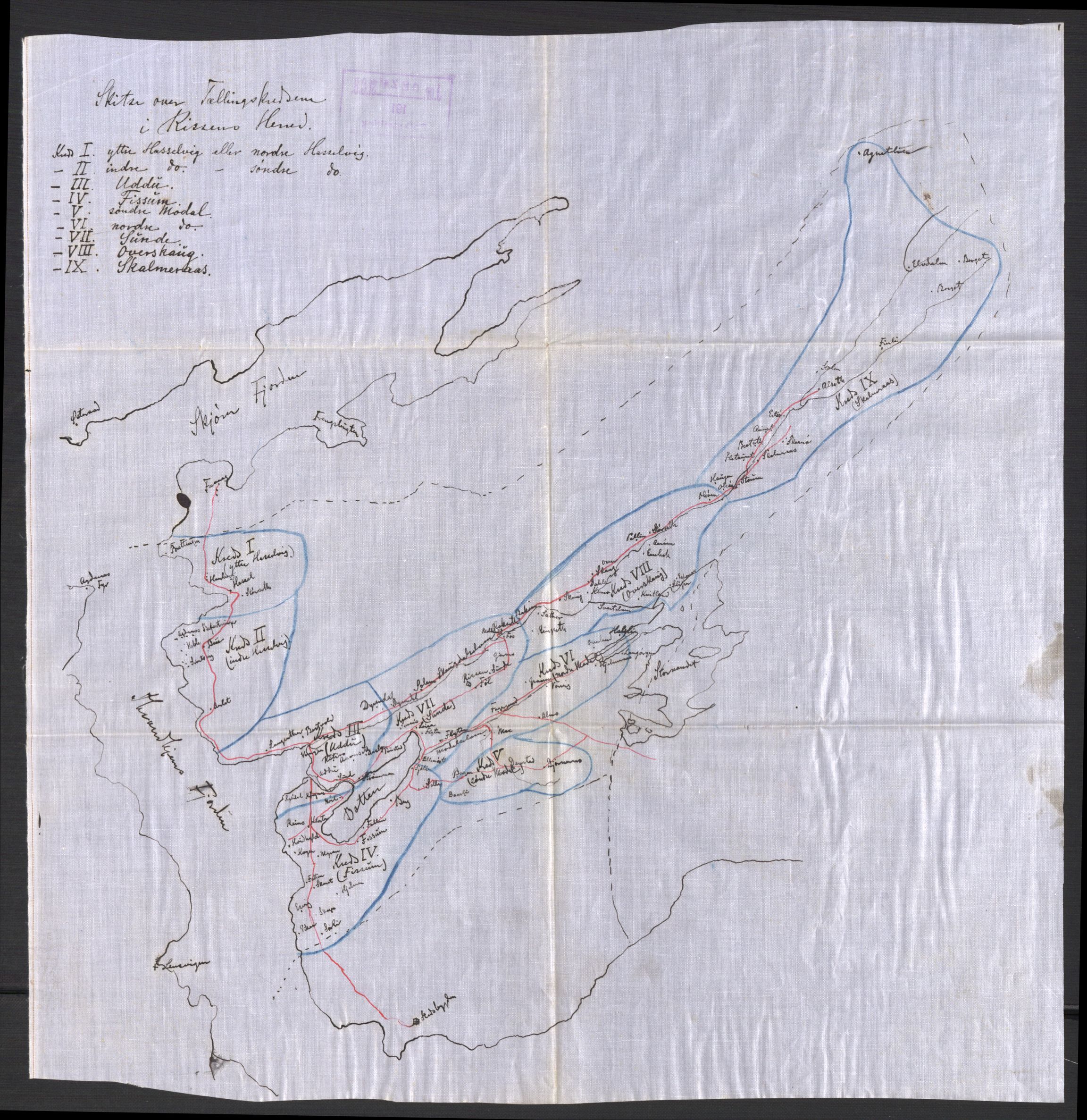 RA, 1910 census for Rissa, 1910, p. 31