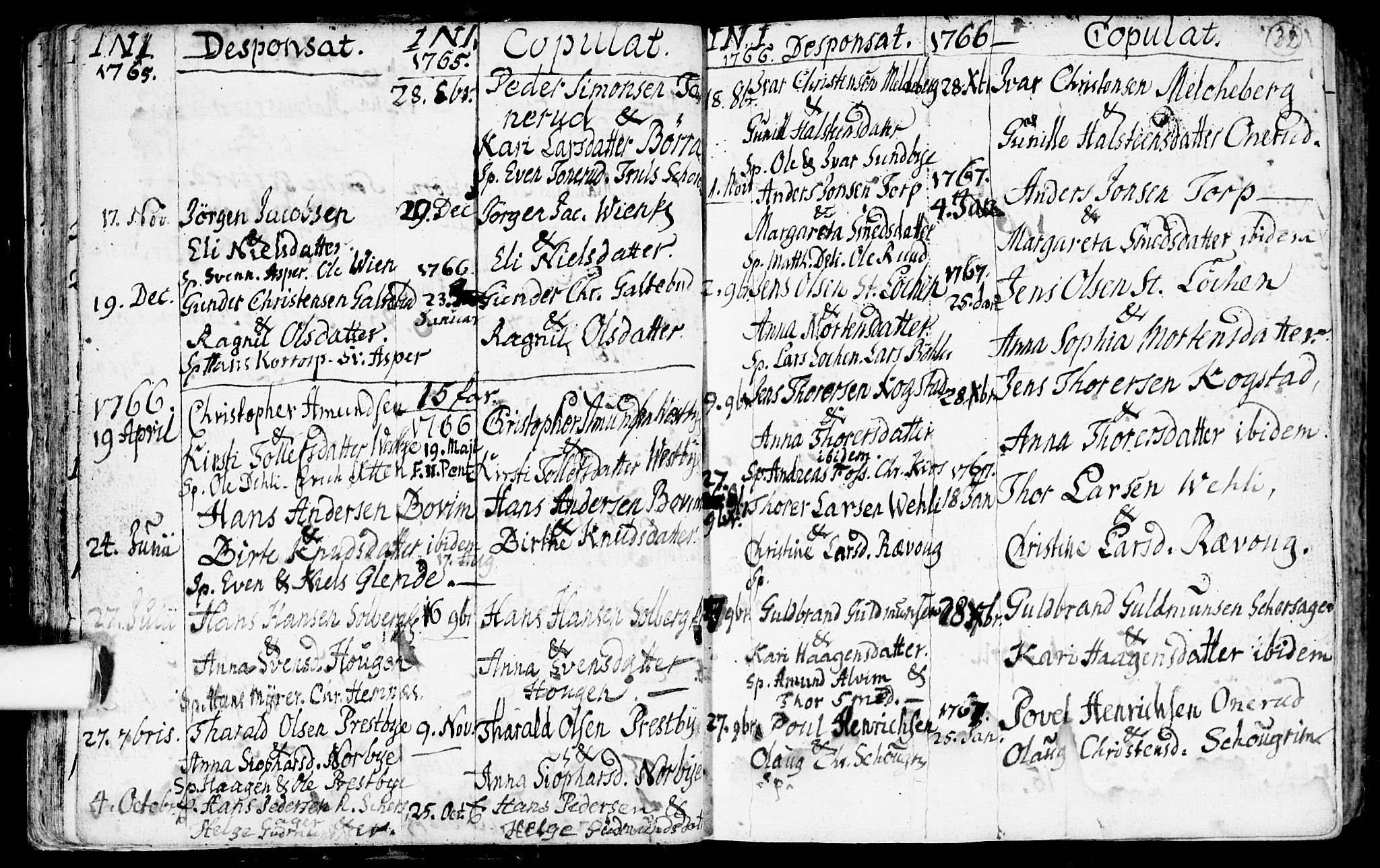 Spydeberg prestekontor Kirkebøker, SAO/A-10924/F/Fa/L0002: Parish register (official) no. I 2, 1739-1780, p. 32