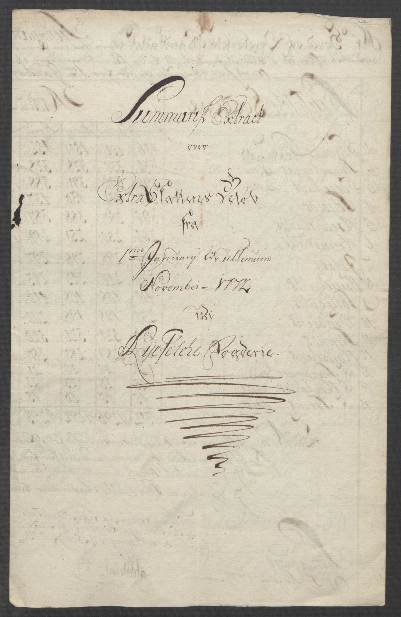 Rentekammeret inntil 1814, Reviderte regnskaper, Fogderegnskap, RA/EA-4092/R47/L2972: Ekstraskatten Ryfylke, 1762-1780, p. 301