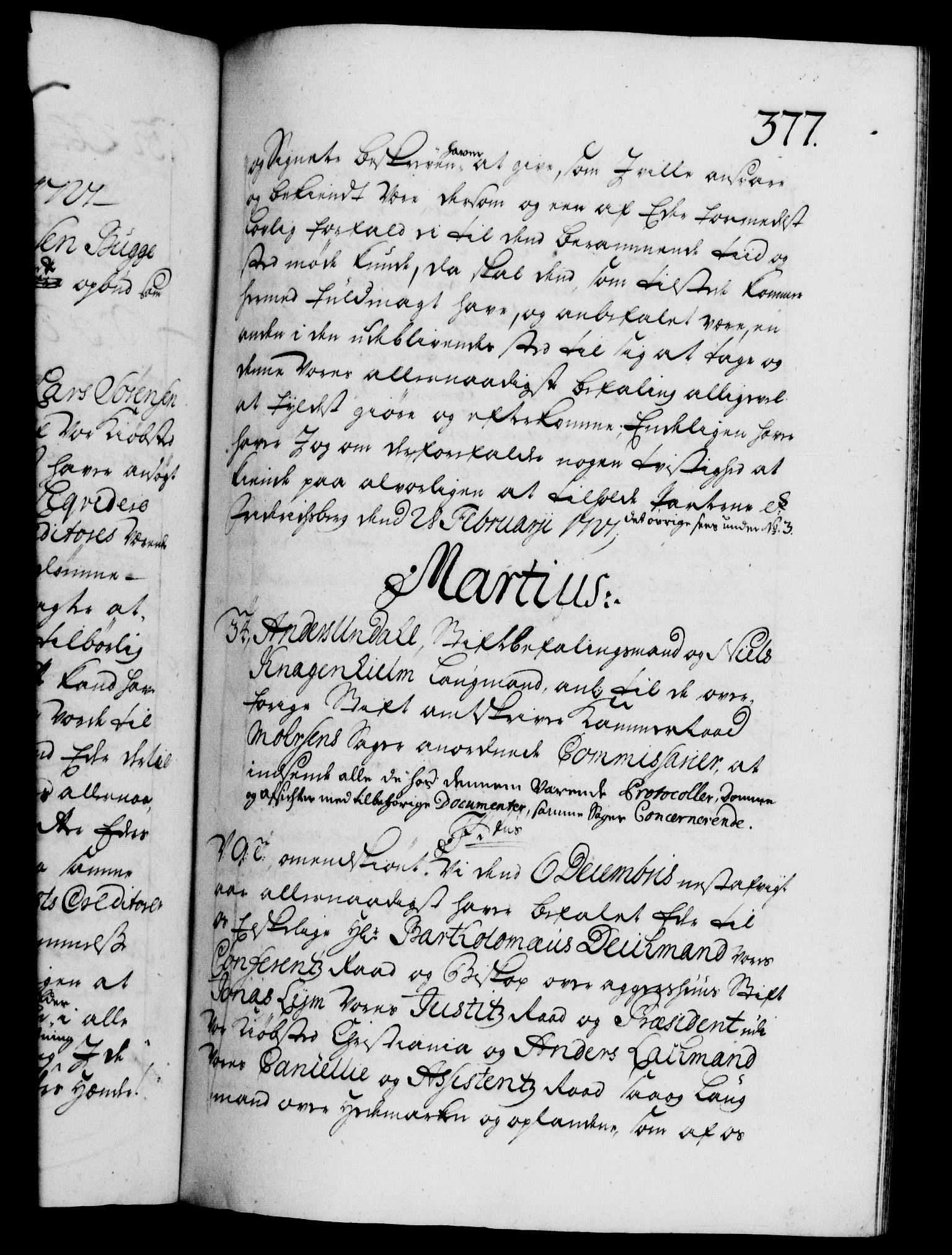 Danske Kanselli 1572-1799, AV/RA-EA-3023/F/Fc/Fca/Fcab/L0023: Norske tegnelser, 1725-1727, p. 377a