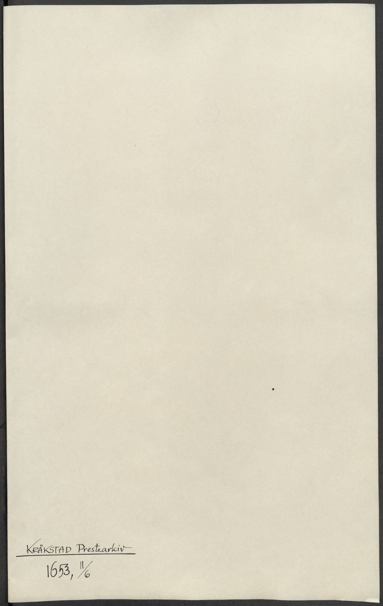 Riksarkivets diplomsamling, RA/EA-5965/F15/L0007: Prestearkiv - Akershus, 1573-1693, p. 128