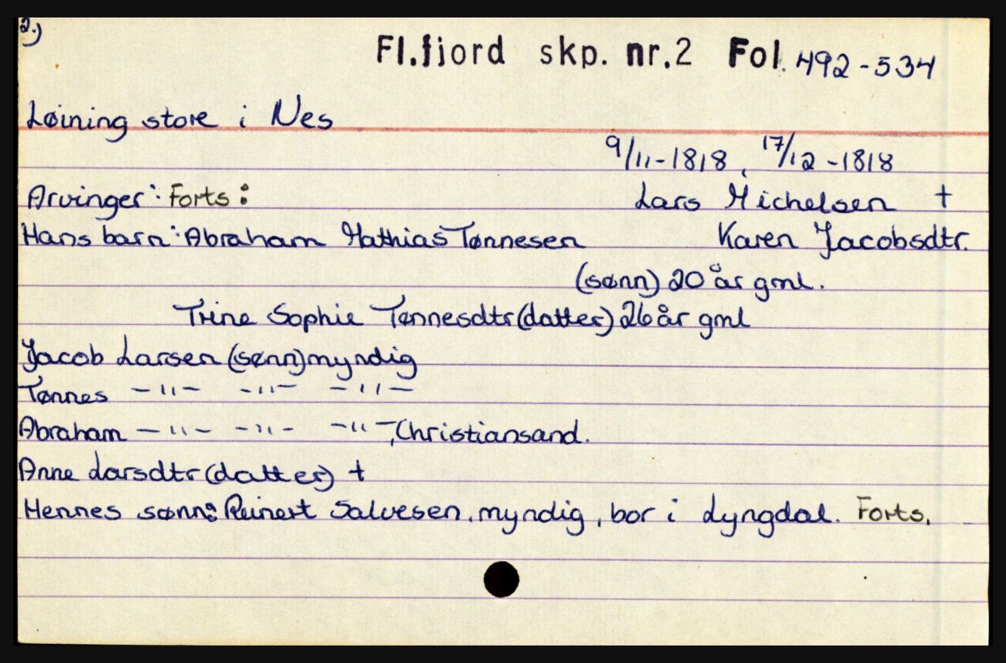 Flekkefjord sorenskriveri, AV/SAK-1221-0001/H, p. 1027