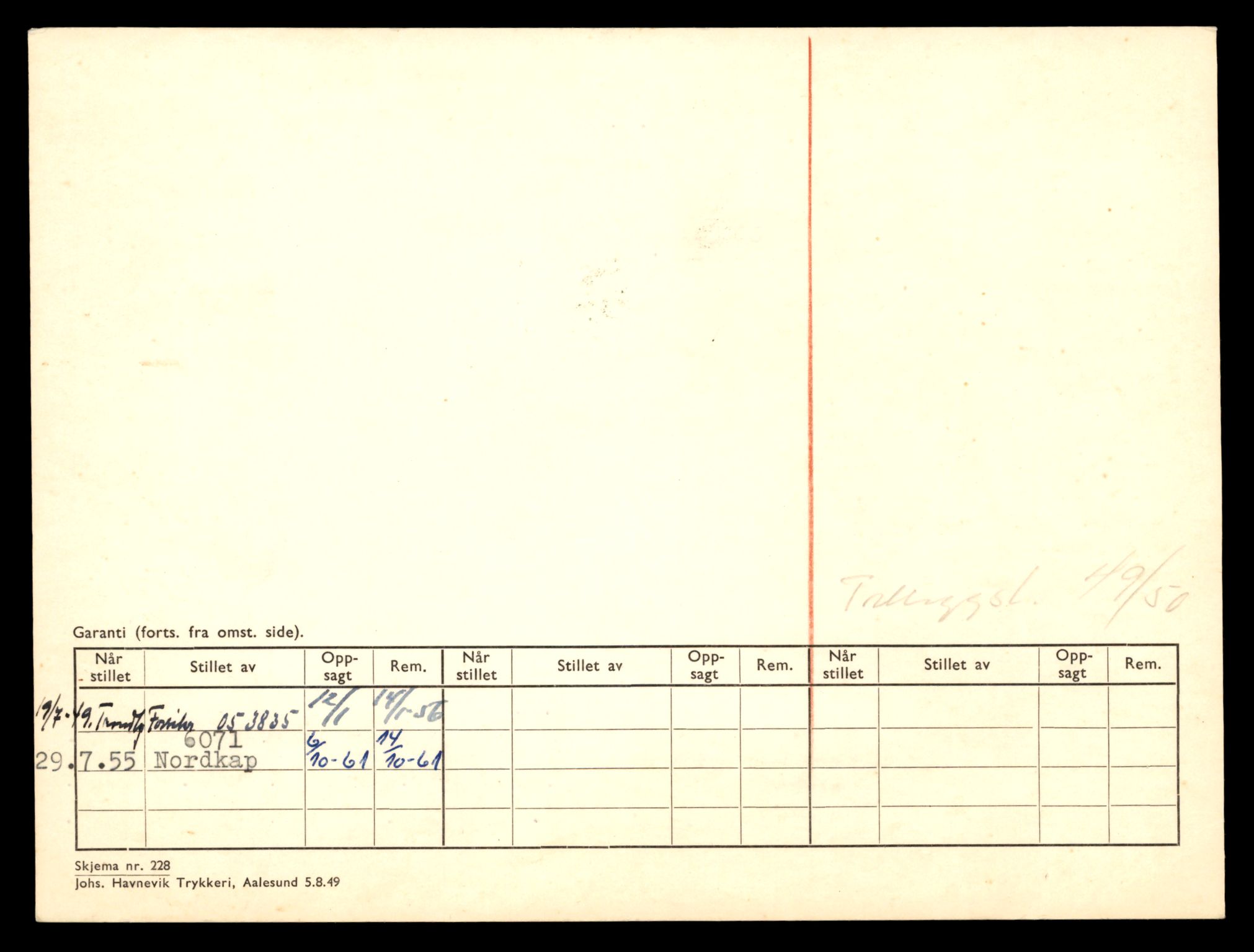 Møre og Romsdal vegkontor - Ålesund trafikkstasjon, SAT/A-4099/F/Fe/L0026: Registreringskort for kjøretøy T 11046 - T 11160, 1927-1998, p. 2482